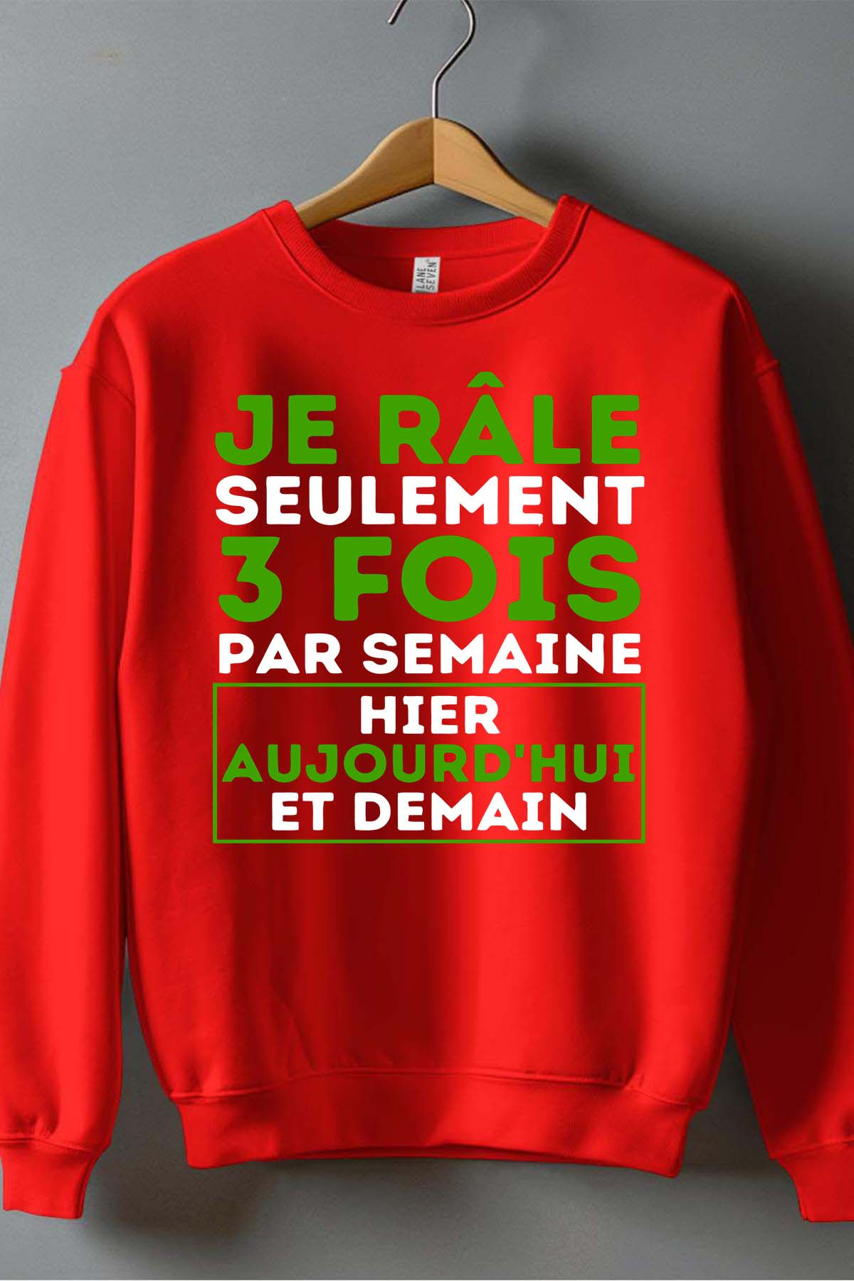 Grossiste I.A.L.D FRANCE - Rale trois BLANC - Sweat Col Rond Garçon