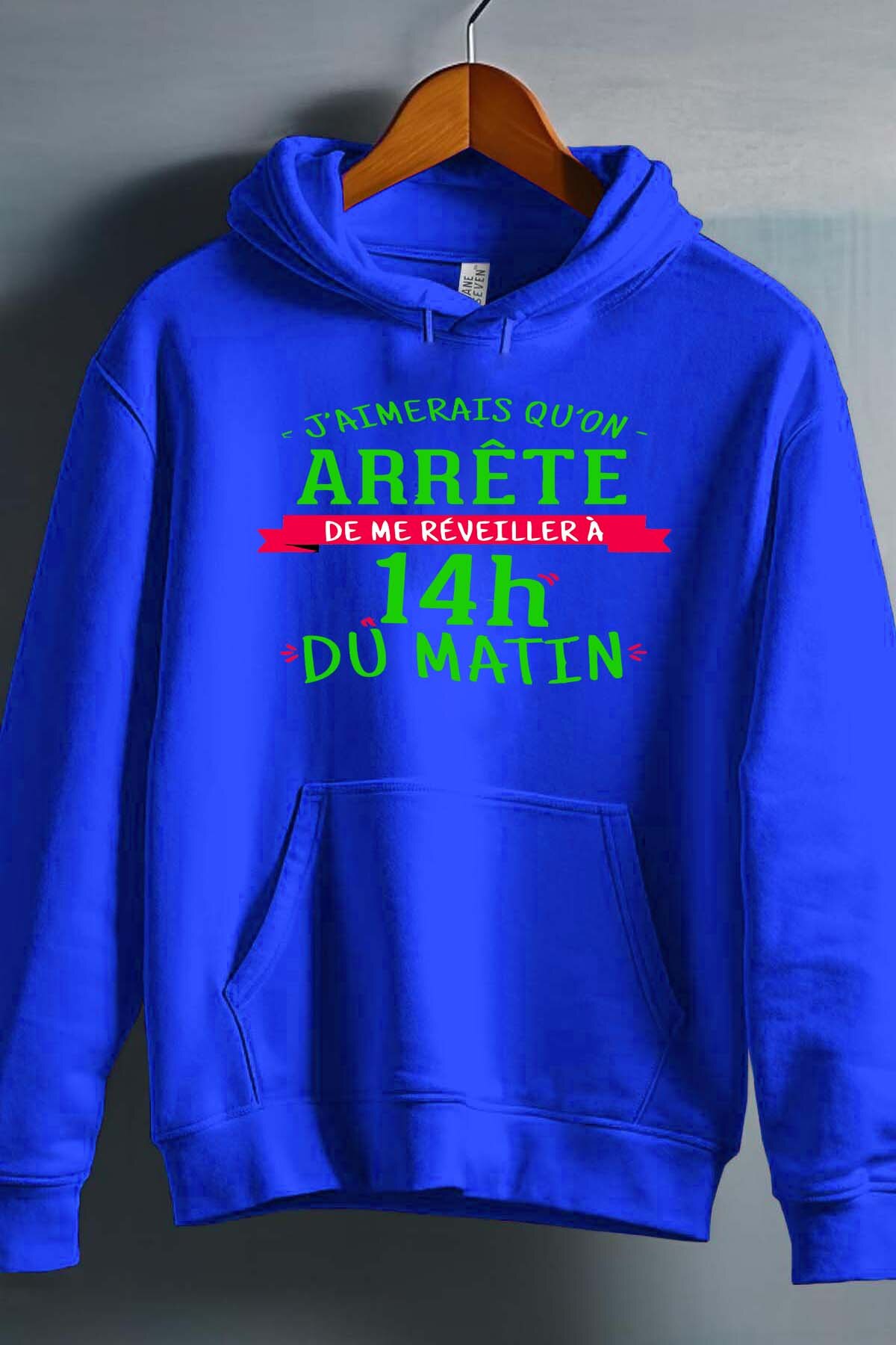 Grossiste I.A.L.D FRANCE - Reveiller 14H du mat - Sweat Capuche Garçon