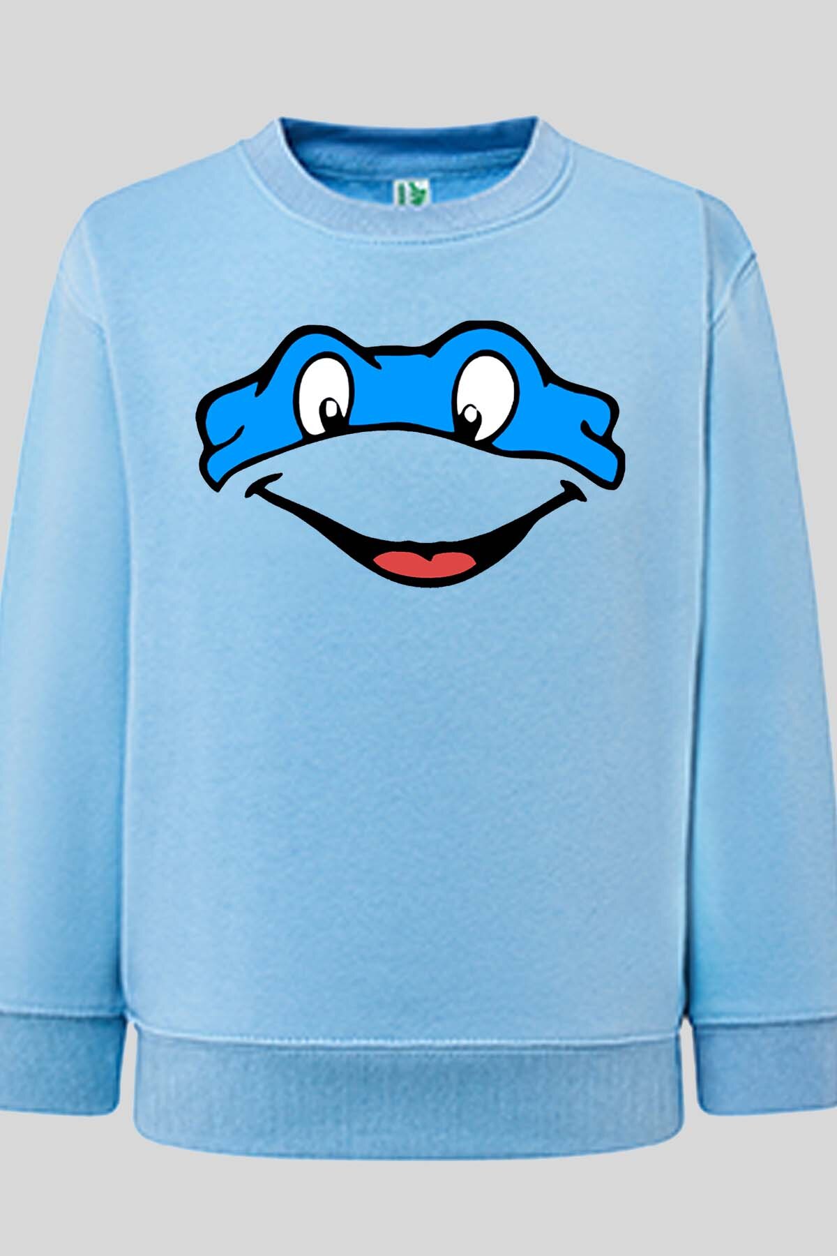 Mayorista I.A.L.D FRANCE - Tortugas Ninja Azul - Sudadera con cuello redondo Niño