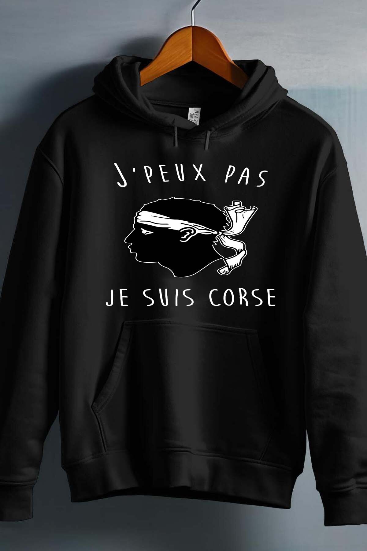 Grossista I.A.L.D FRANCE - Non posso Corsica - Felpa con cappuccio Ragazza