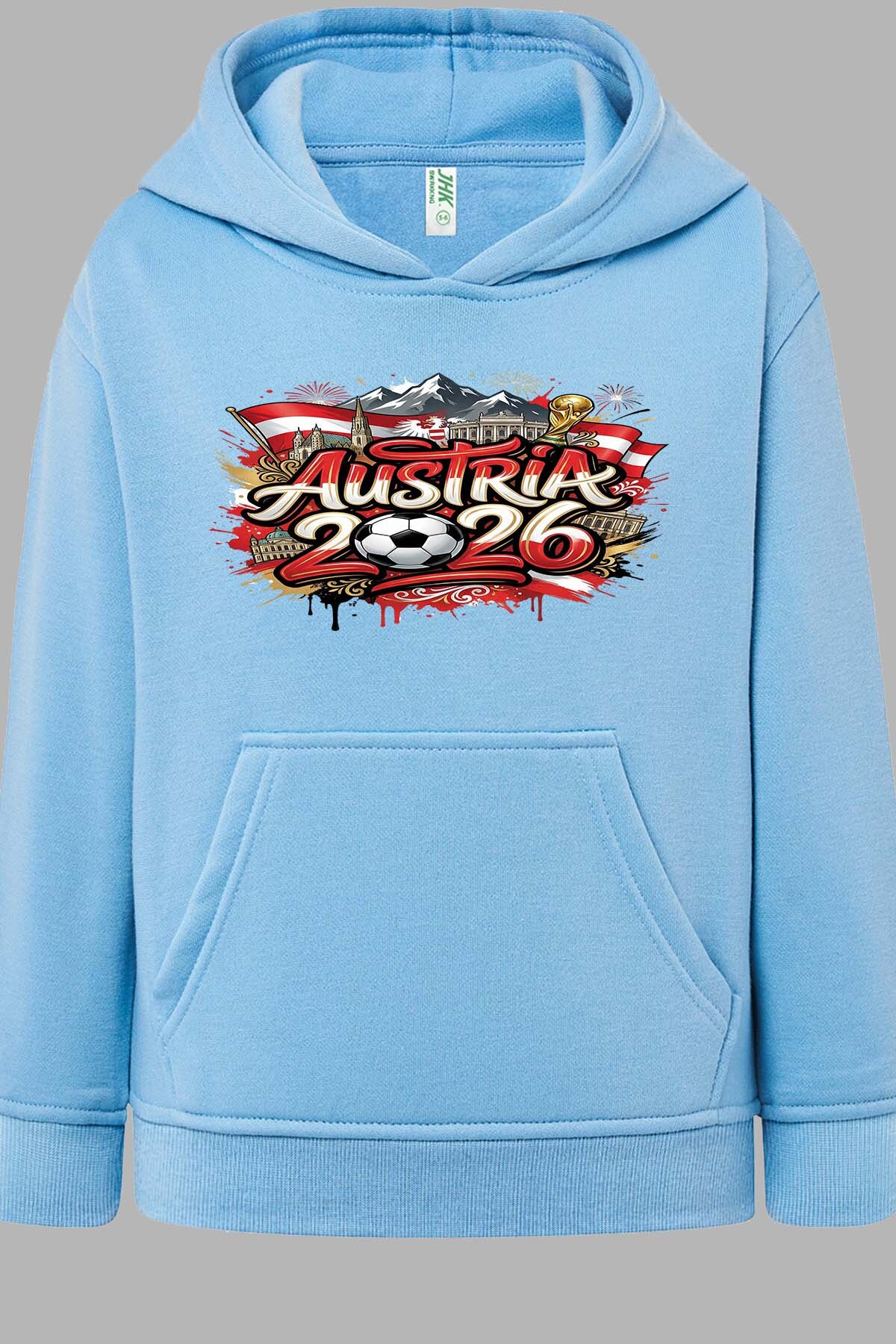 Grossiste I.A.L.D FRANCE - Cdm26 Austria - Sweat Capuche Garçon