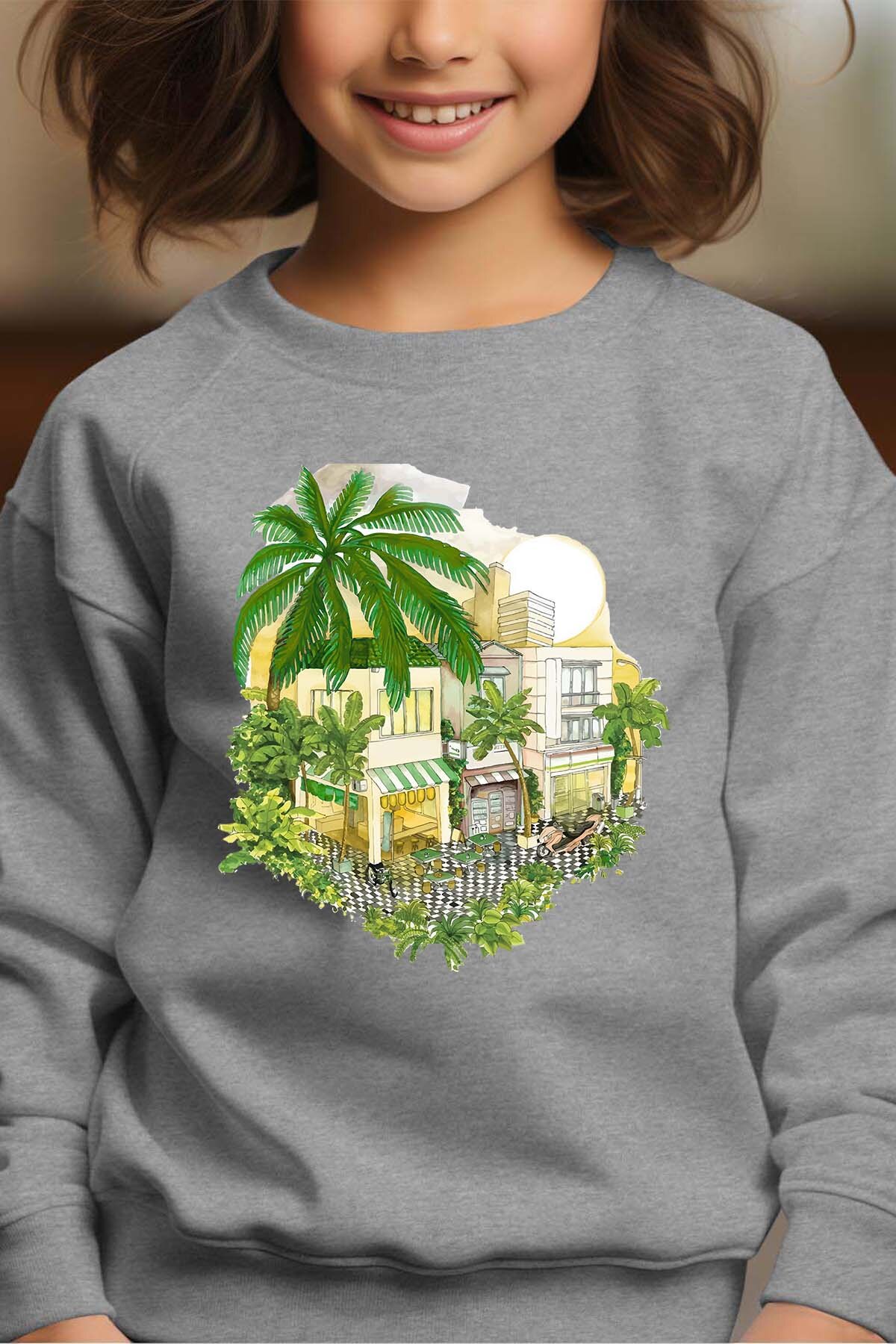 Großhändler I.A.L.D FRANCE - Blanca C - Rundhals-Sweatshirt Mädchen