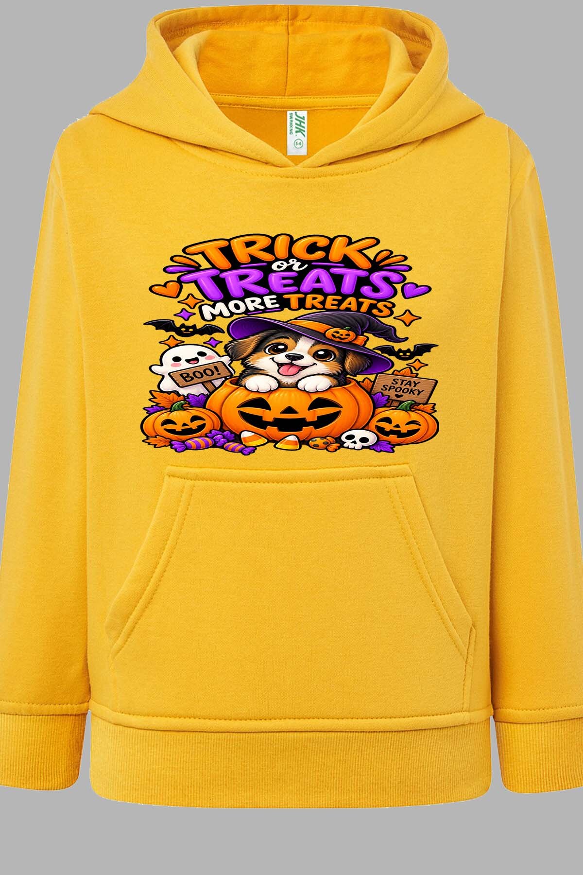 Wholesaler I.A.L.D FRANCE - Trick dog halloween - Hooded sweatshirt Girl