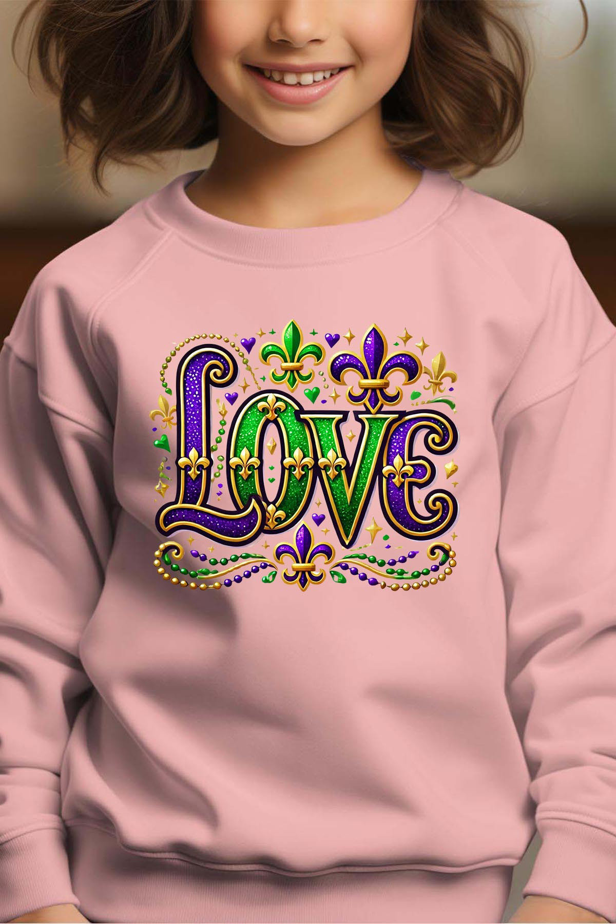Wholesaler I.A.L.D FRANCE - GrasLove - Crewneck sweatshirt Girl