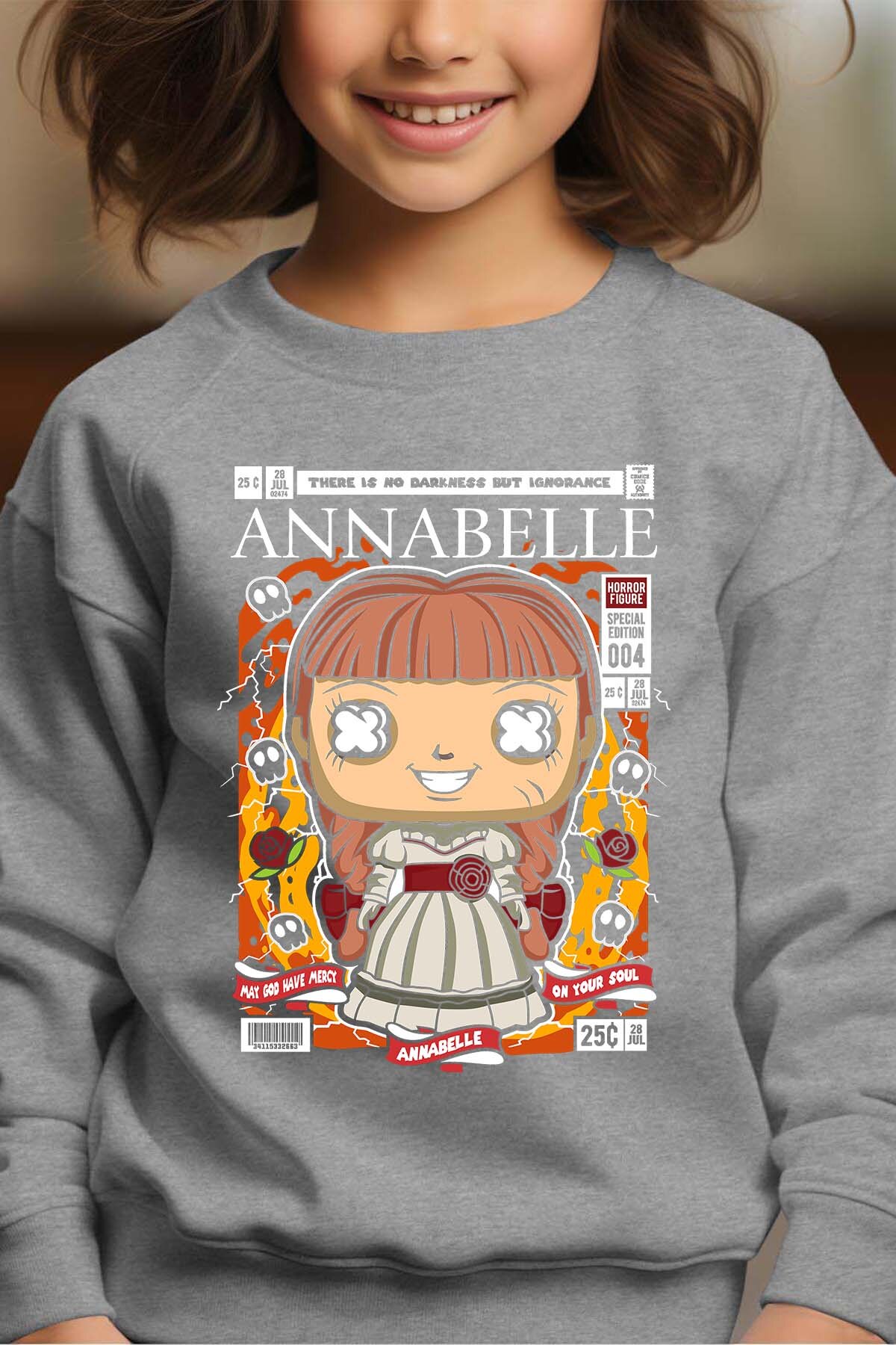 Grossiste I.A.L.D FRANCE - Funko Annabelle - Sweat Col Rond Fille