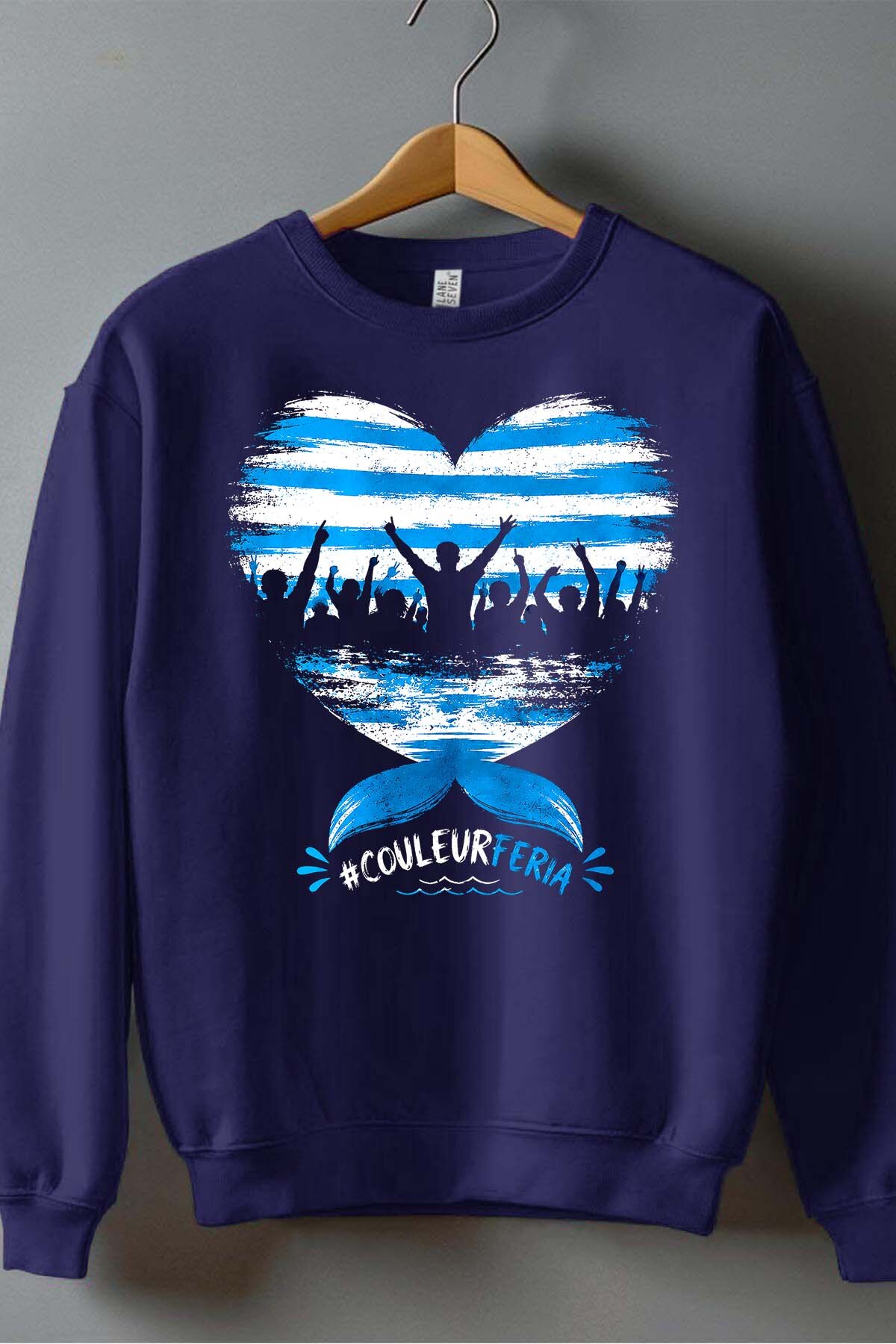 Grossiste I.A.L.D FRANCE - Couleur  feria - Sweat Col Rond Garçon