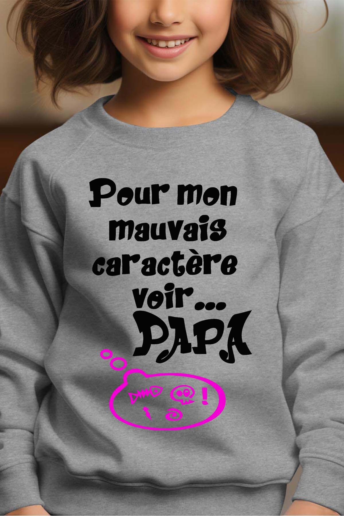 Großhändler I.A.L.D FRANCE - Schlechtes Benehmen Rose - Rundhals-Sweatshirt Mädchen
