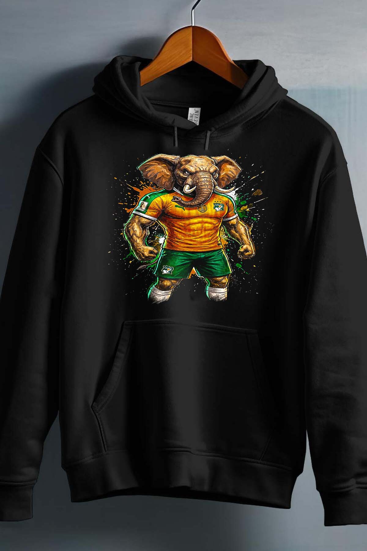 Grossiste I.A.L.D FRANCE - Cote d'ivoire 1 Mascot - Sweat Capuche Garçon