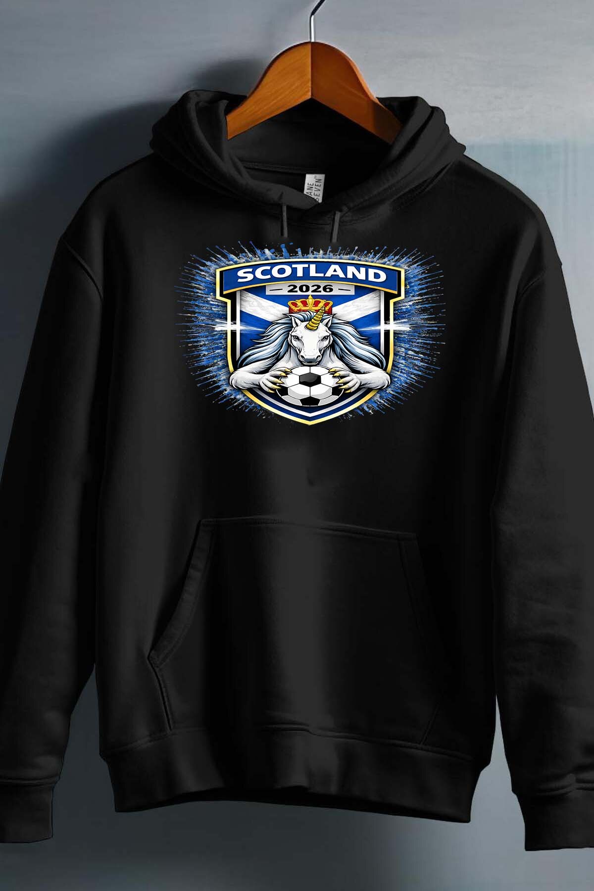 Grossiste I.A.L.D FRANCE - Patch Scotland - Sweat Capuche Garçon