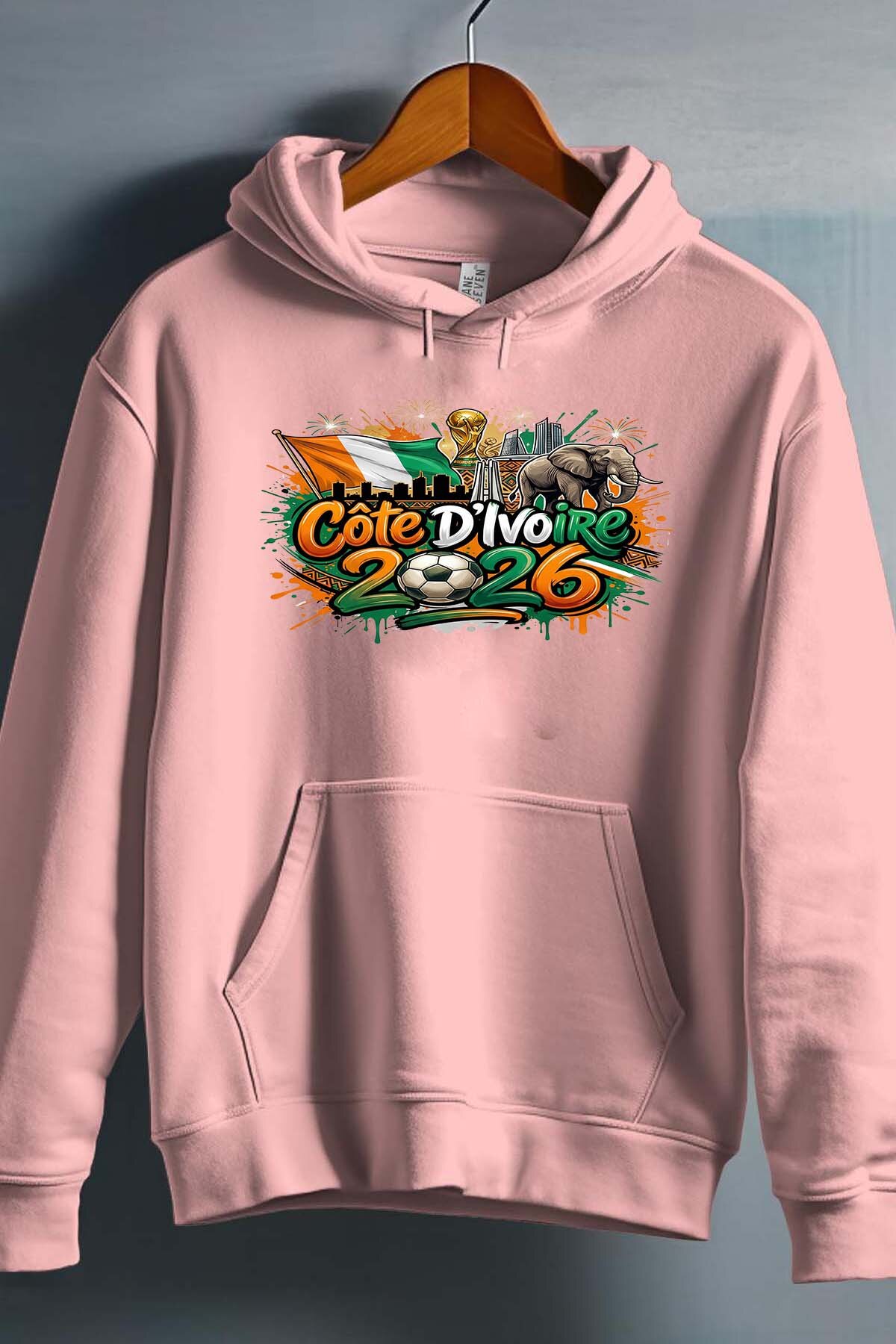 Grossiste I.A.L.D FRANCE - Cdm26 Cote d_ivoire - Sweat Capuche Fille