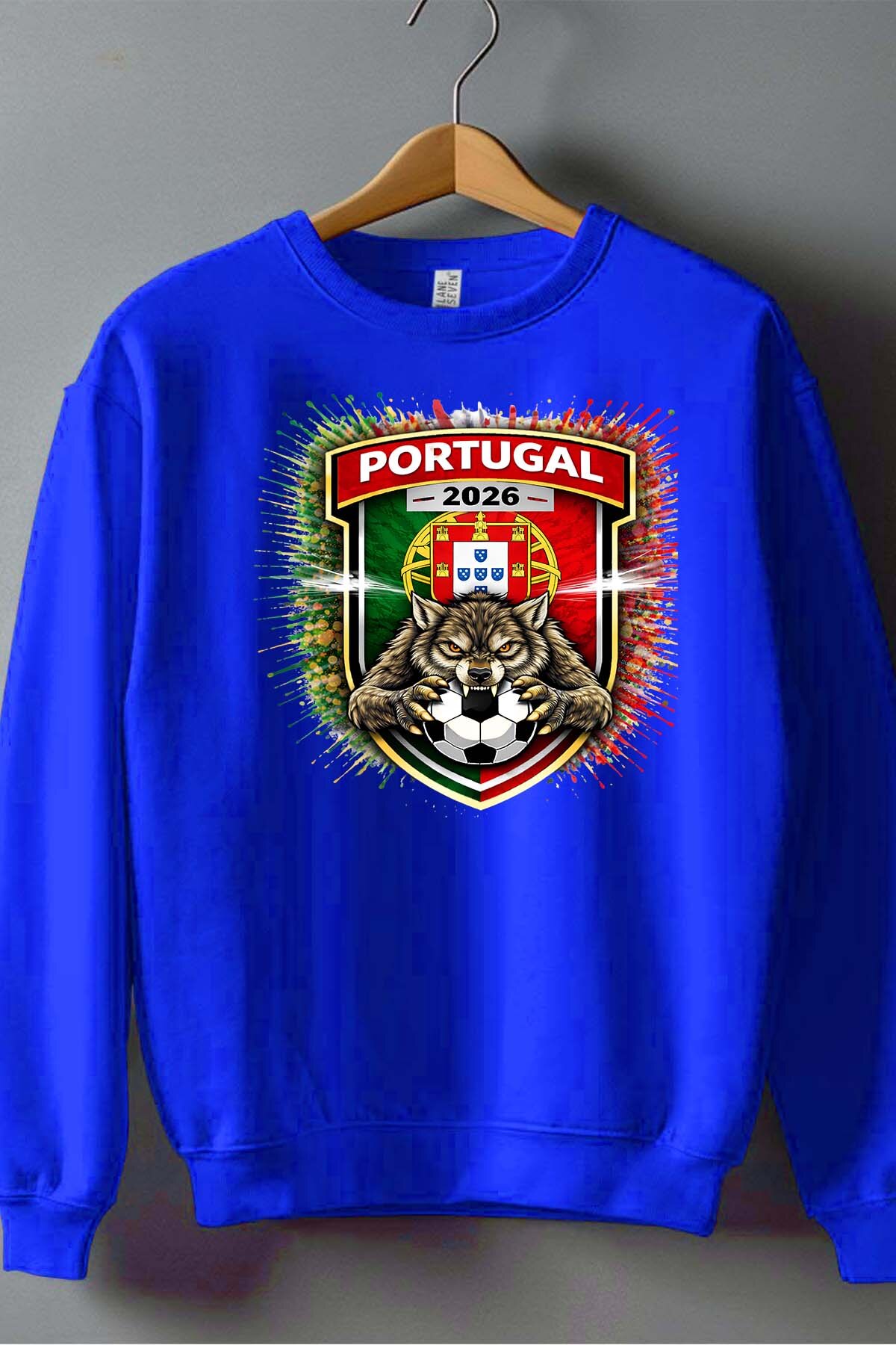 Grossiste I.A.L.D FRANCE - Patch Portugal - Sweat Col Rond Garçon
