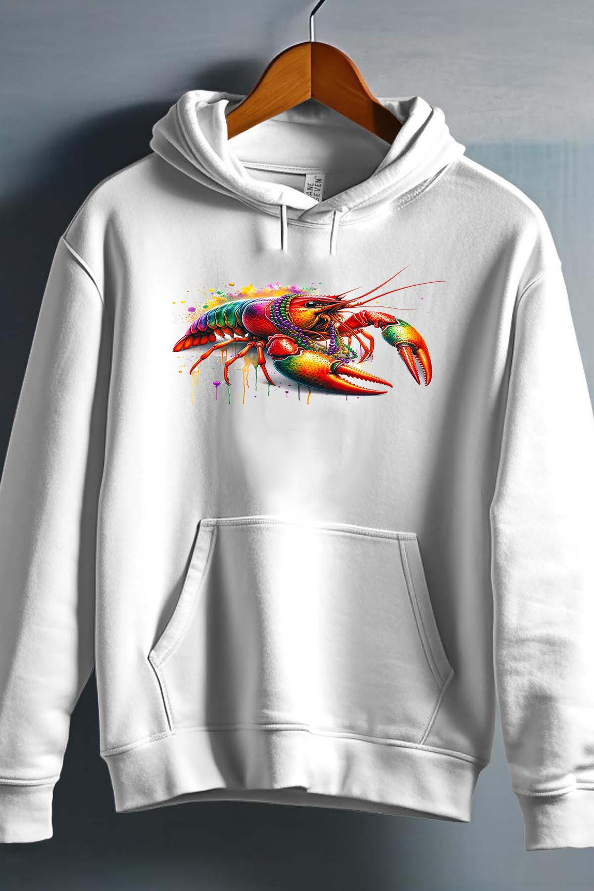 Wholesaler I.A.L.D FRANCE - Crevette coloré - Hooded sweatshirt Girl