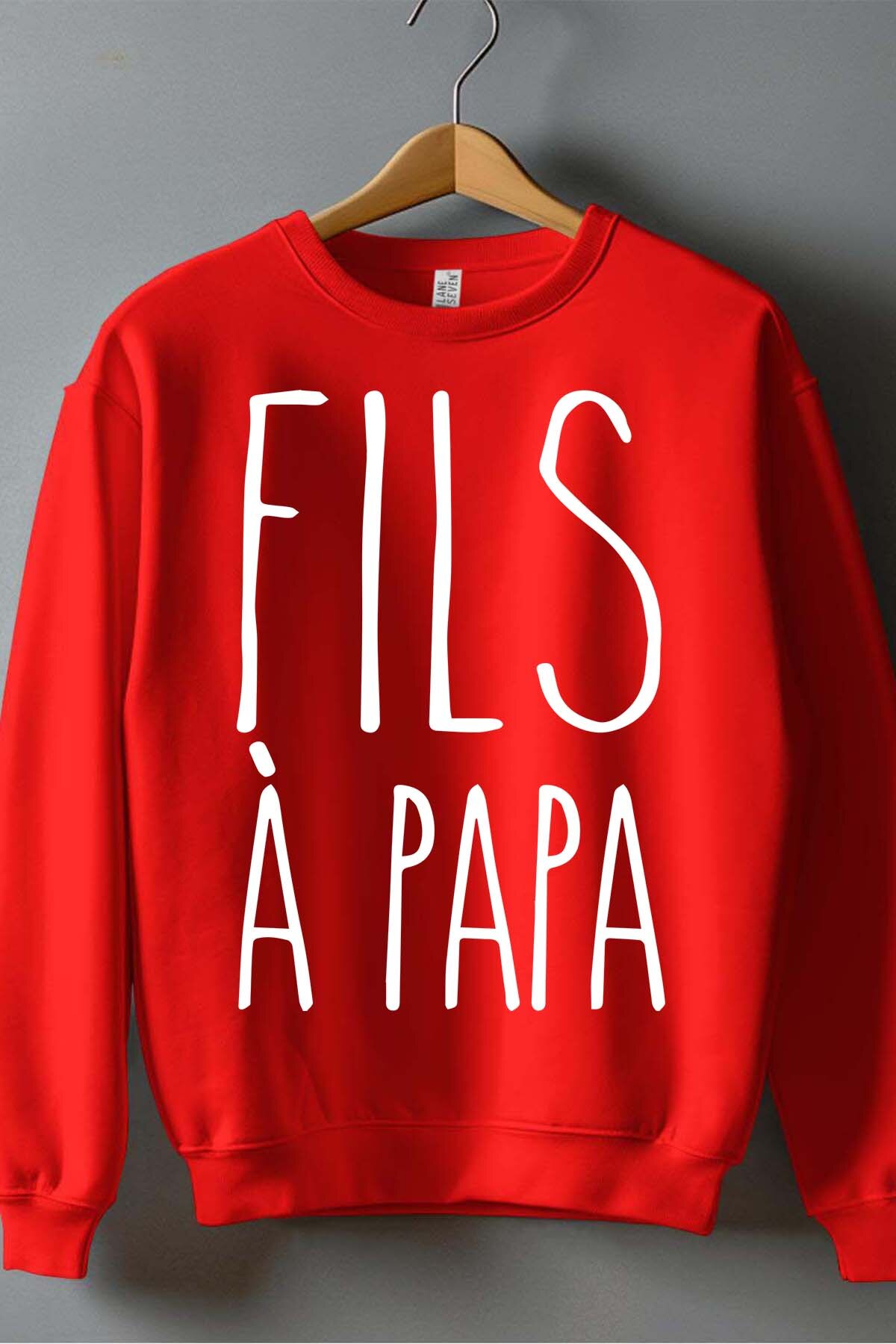 Großhändler I.A.L.D FRANCE - Papa's Junge - Rundhals-Sweatshirt