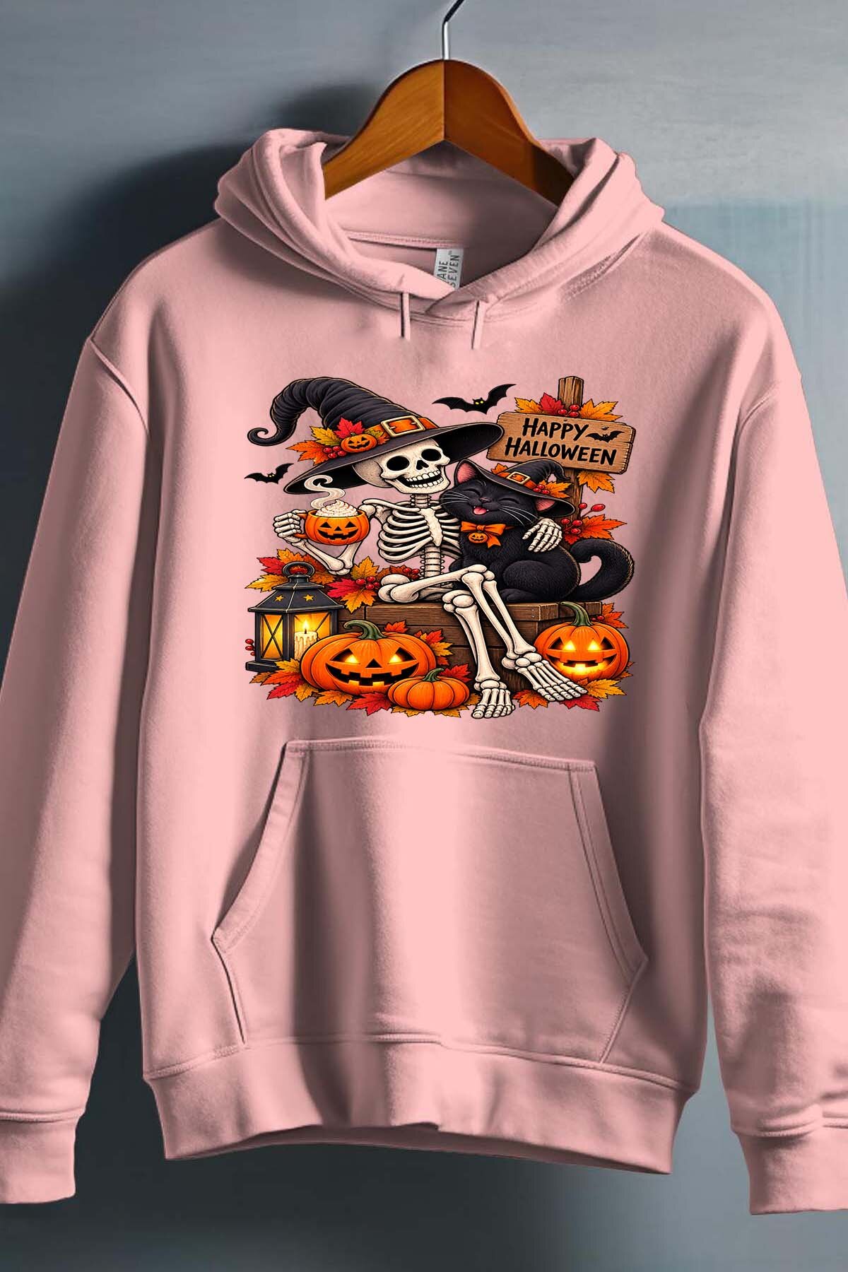 Grossiste I.A.L.D FRANCE - Happy halloween - Sweat Capuche Fille