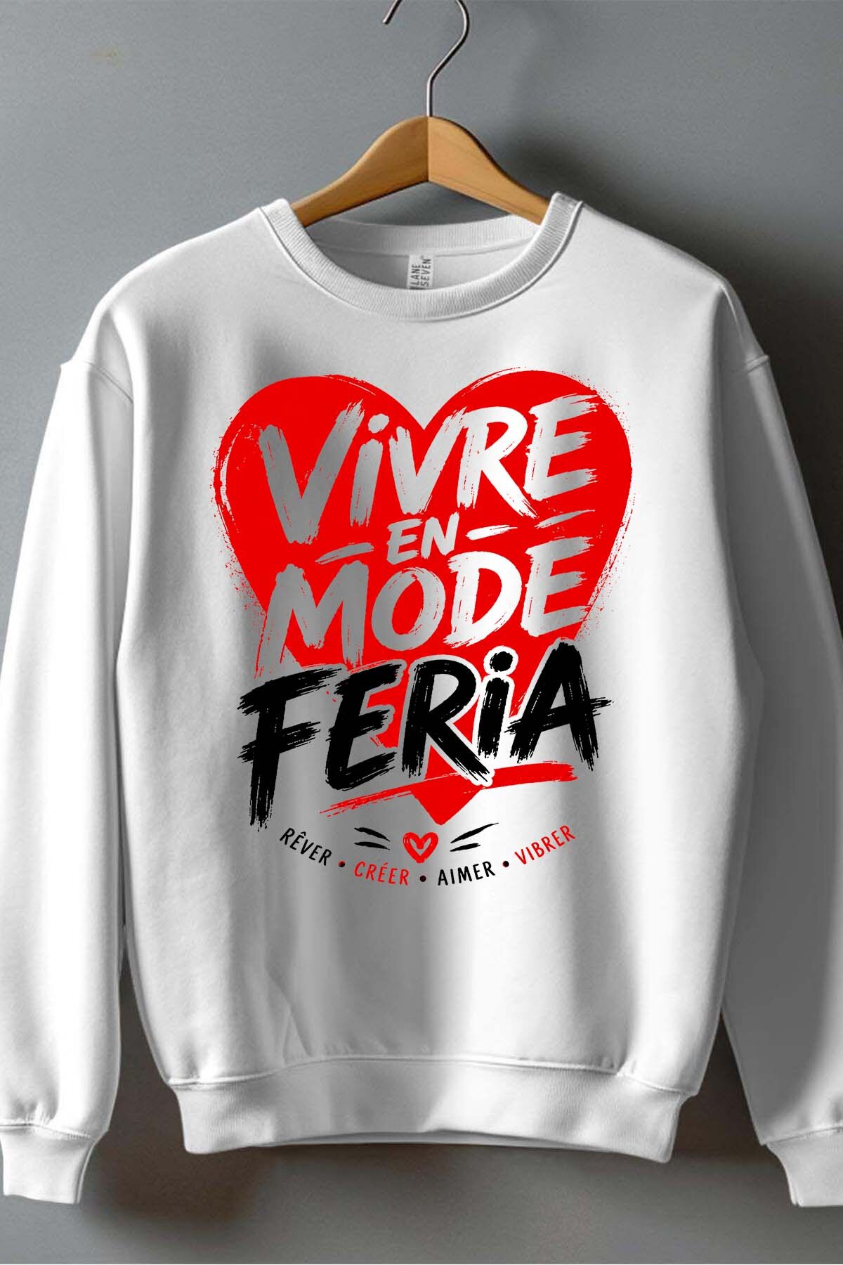 Grossiste I.A.L.D FRANCE - VIVRE mode feria - Sweat Col Rond Garçon