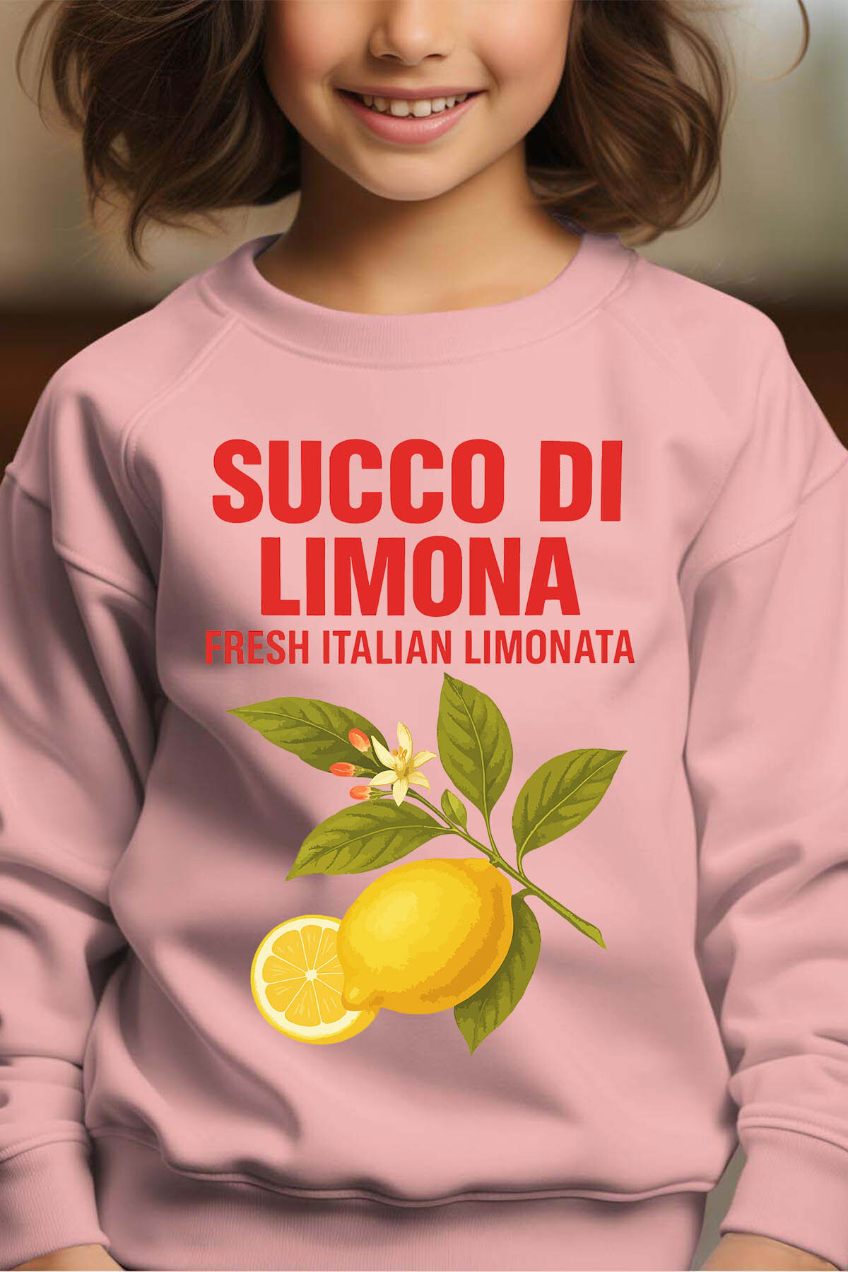 Wholesaler I.A.L.D FRANCE - Succo limona - Crewneck sweatshirt Girl