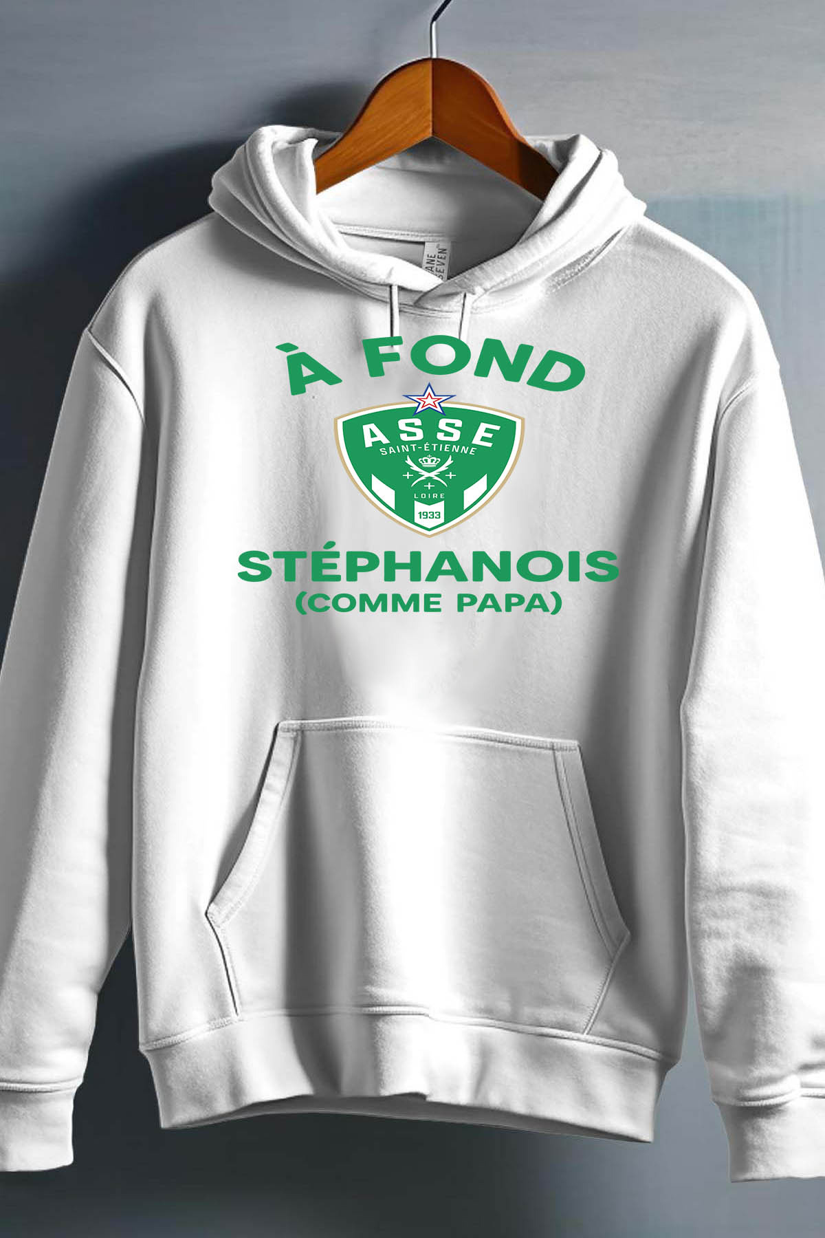 Wholesaler I.A.L.D FRANCE - Fond St etienne papa - Hooded sweatshirt Boy