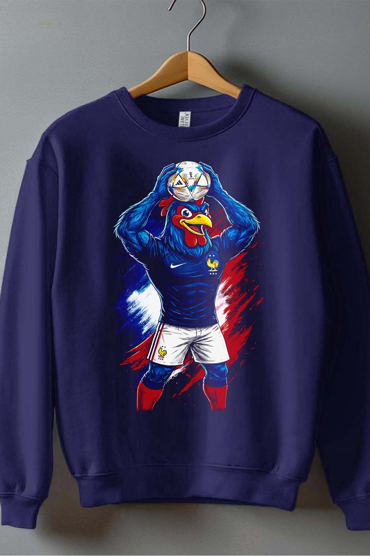 Grossiste I.A.L.D FRANCE - France 2 Mascot - Sweat Col Rond Garçon