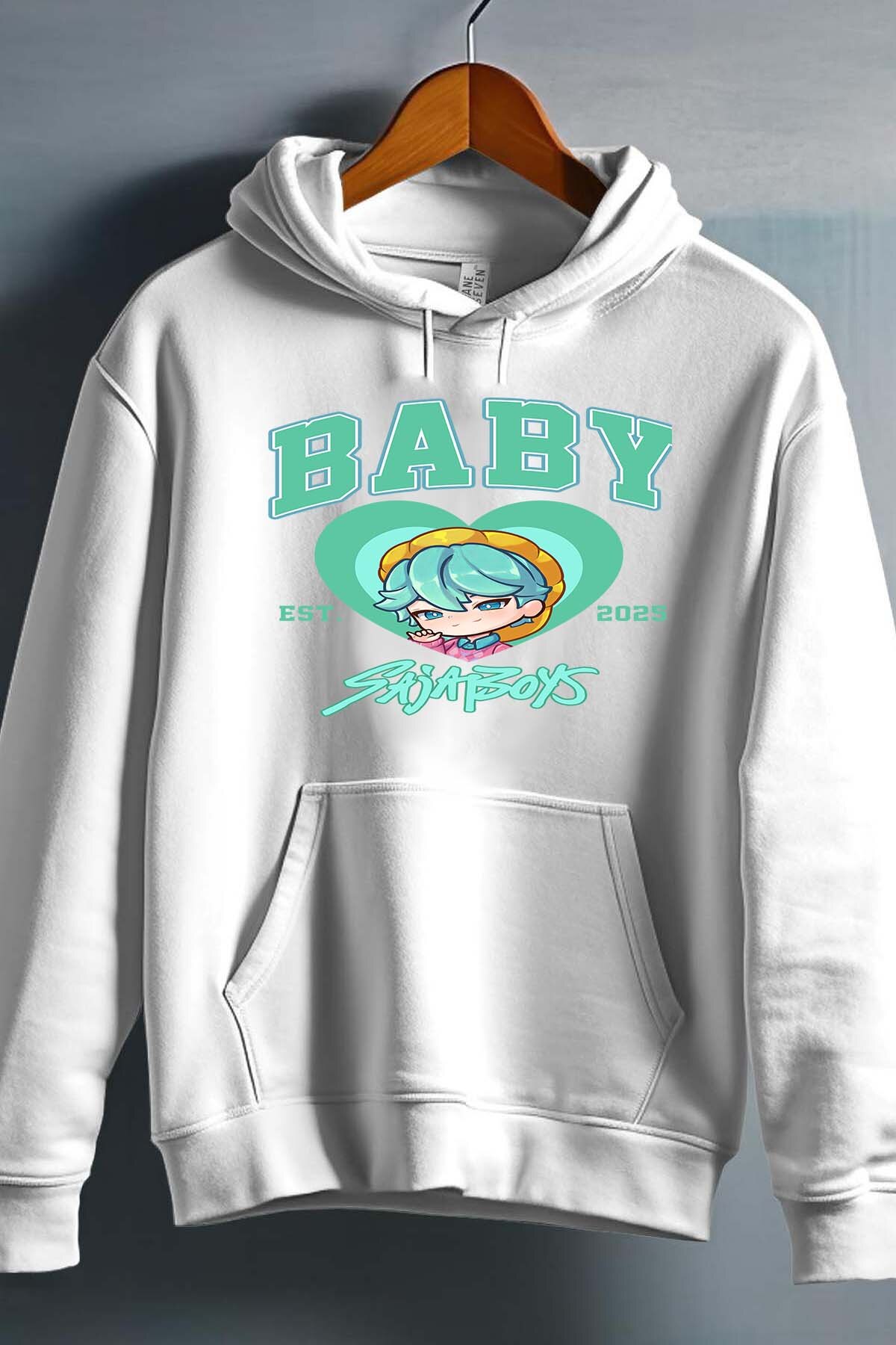 Grossiste I.A.L.D FRANCE - Baby coeur Saja - Sweat Capuche Fille