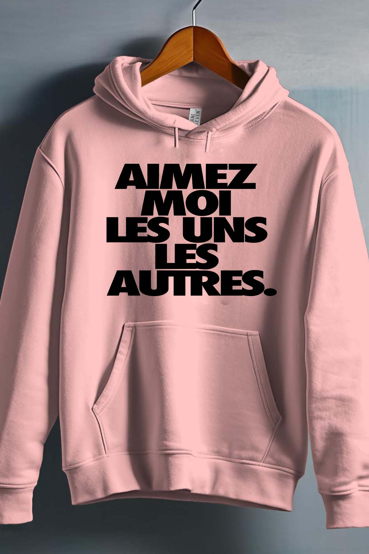 Grossiste I.A.L.D FRANCE - Aimez moi - Sweat Capuche Fille