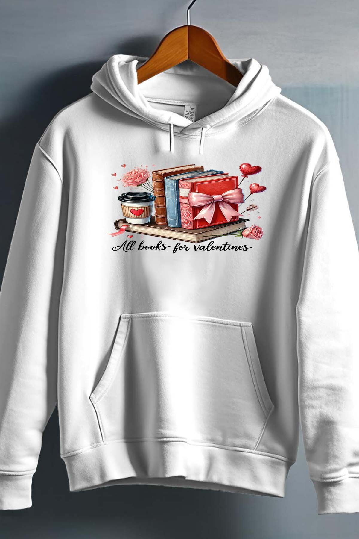 Mayorista I.A.L.D FRANCE - Libros para San Valentín - Sudadera con capucha para niña