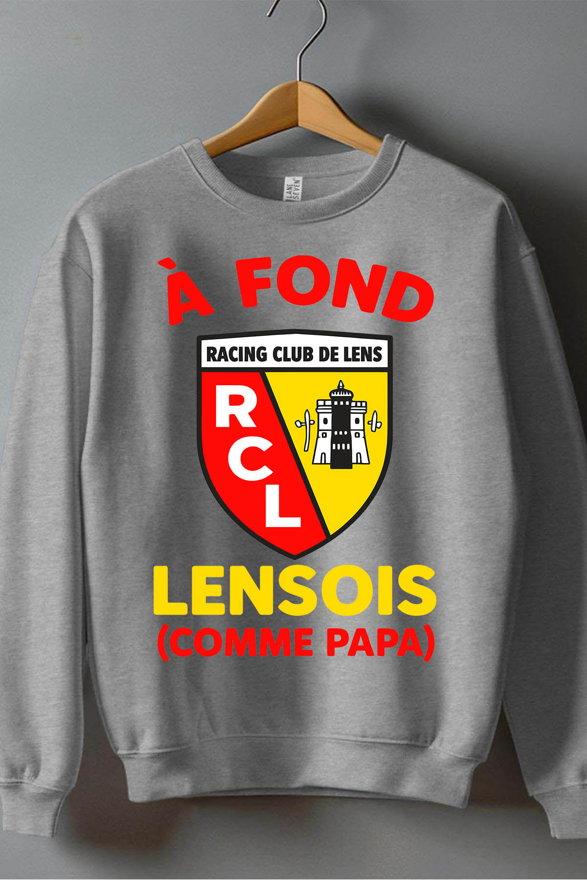 Wholesaler I.A.L.D FRANCE - Fond lens Papa - Crewneck sweatshirt Boy