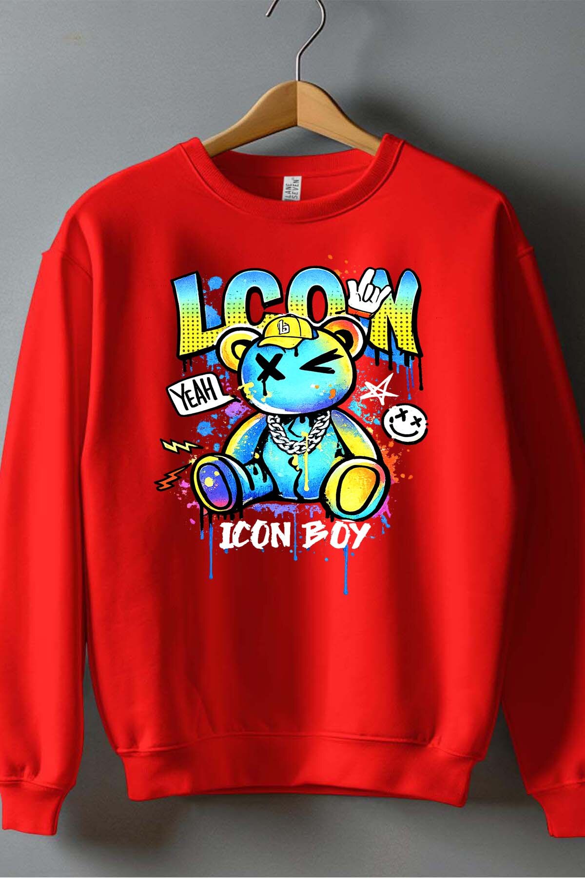 Mayorista I.A.L.D FRANCE - Lcom niño - Sudadera con cuello redondo para niño