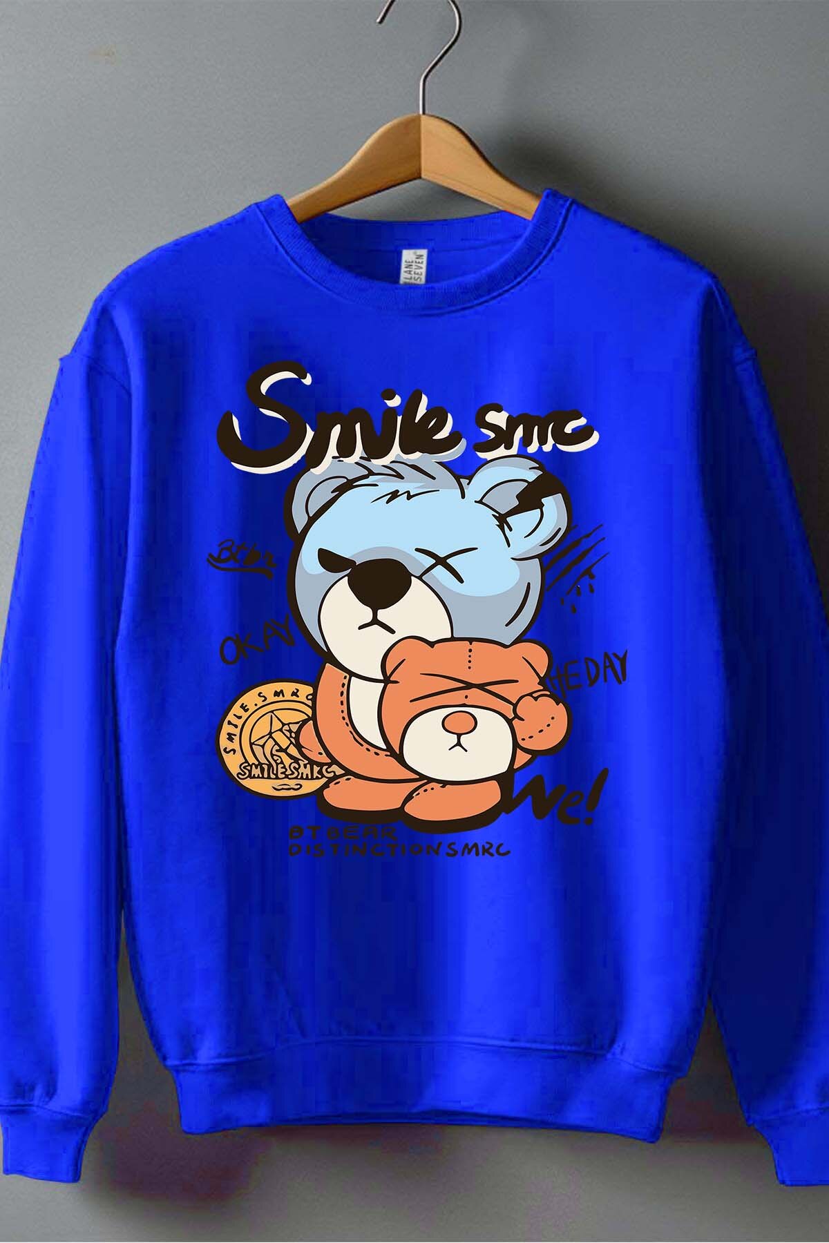 Großhändler I.A.L.D FRANCE - Smile OK - Jungen Rundhals-Sweatshirt