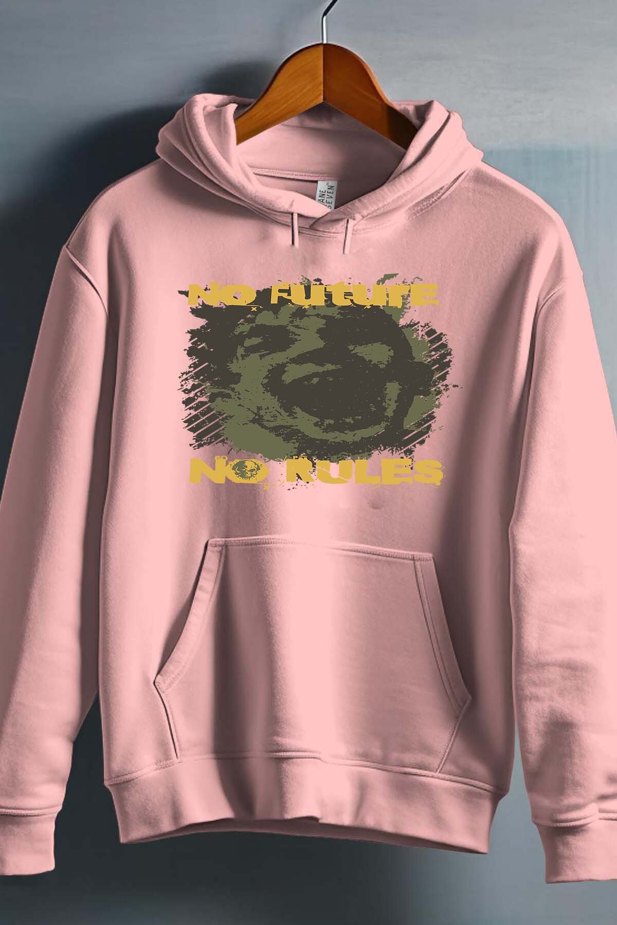 Grossiste I.A.L.D FRANCE - No Future Rules - Sweat Capuche Fille