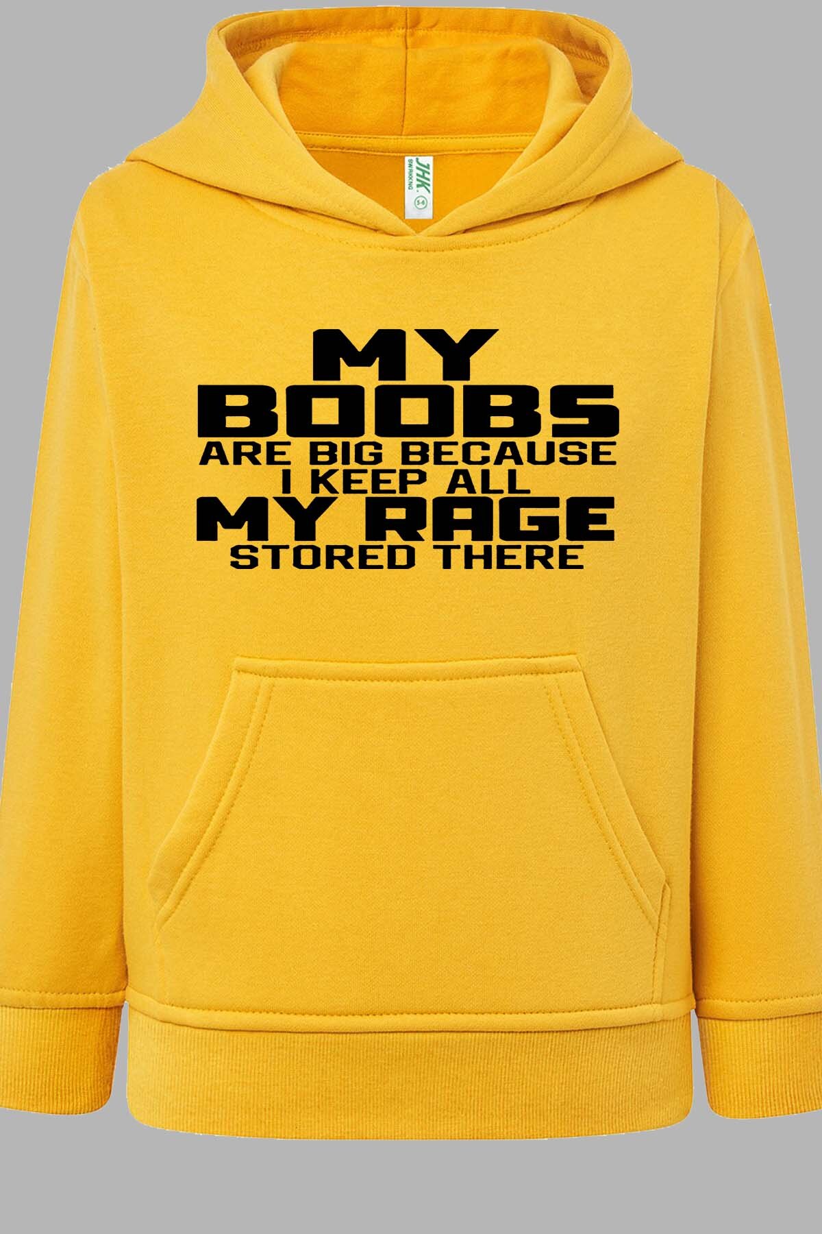 Grossiste I.A.L.D FRANCE - Boobs Rage - Sweat Capuche Fille