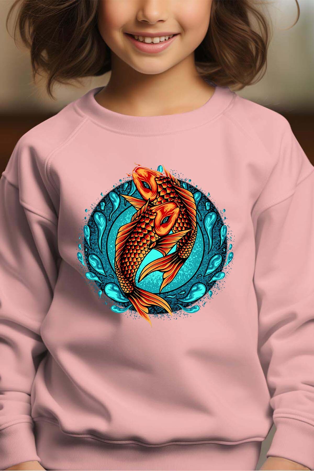 Wholesaler I.A.L.D FRANCE - Koifish - Crewneck sweatshirt Girl