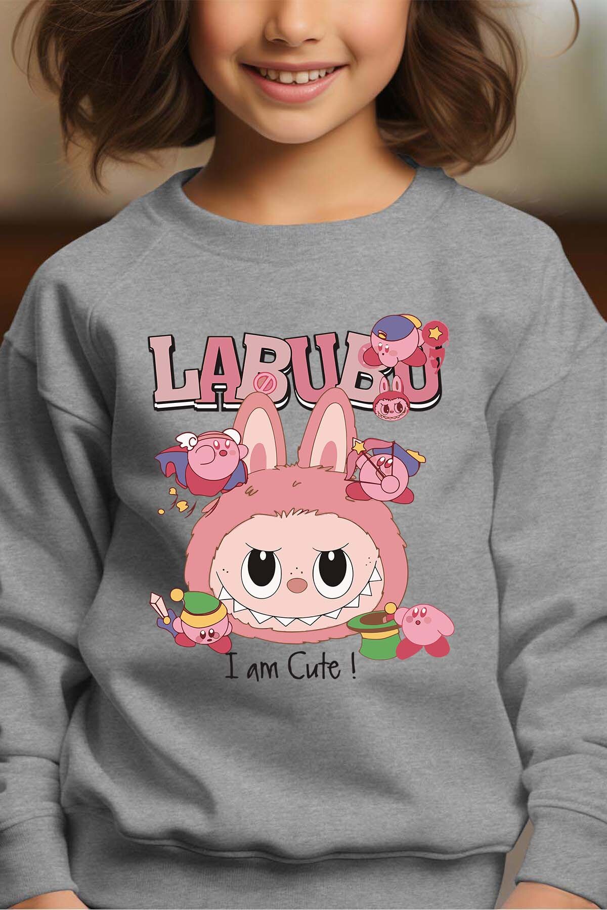 Großhändler I.A.L.D FRANCE - Niedlicher Labu - Rundhals-Sweatshirt Mädchen