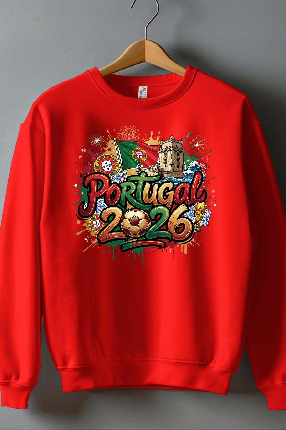 Grossiste I.A.L.D FRANCE - Cdm26 Portugal - Sweat Col Rond Garçon