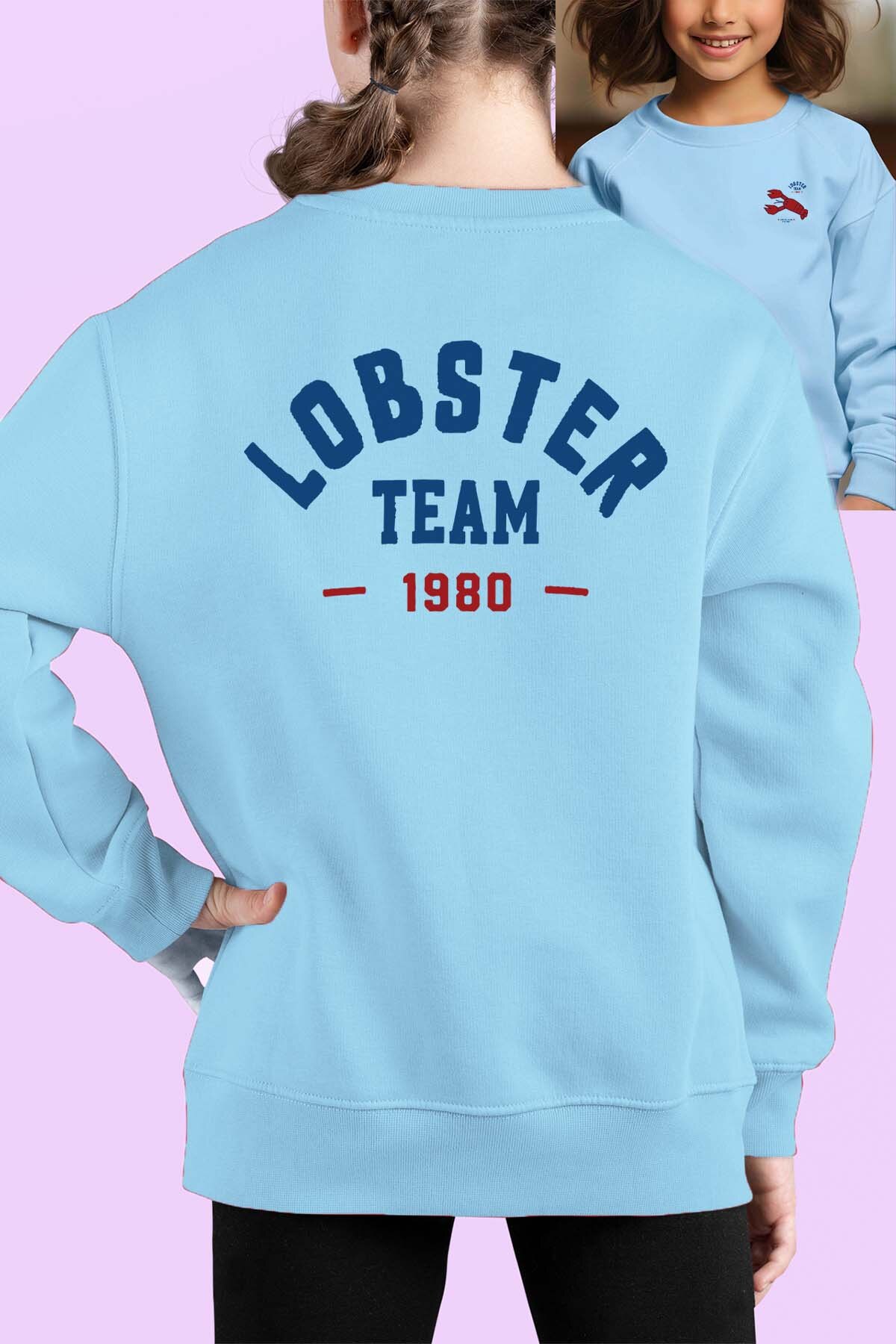Grossiste I.A.L.D FRANCE - Lobster Team - Sweat Col Rond Fille