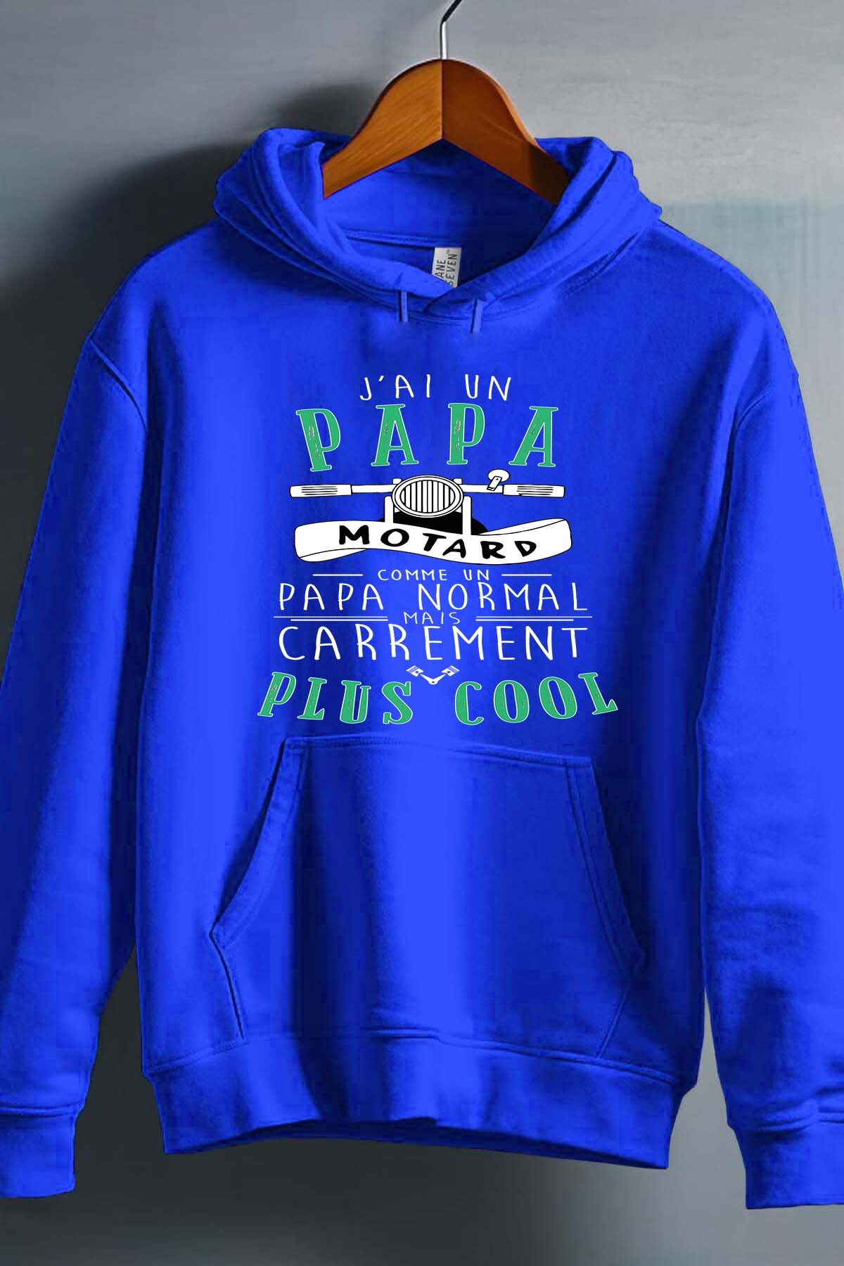 Grossiste I.A.L.D FRANCE - G papa motard  + cool - Sweat Capuche Garçon