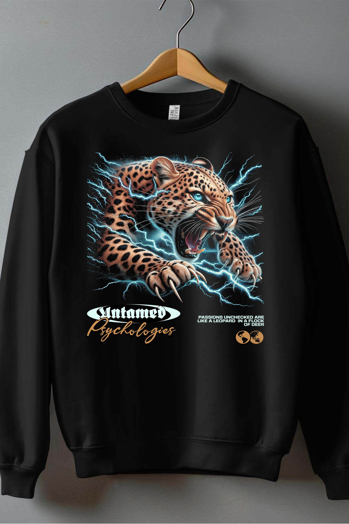Wholesaler I.A.L.D FRANCE - Passion Leopard - Crewneck sweatshirt Boy
