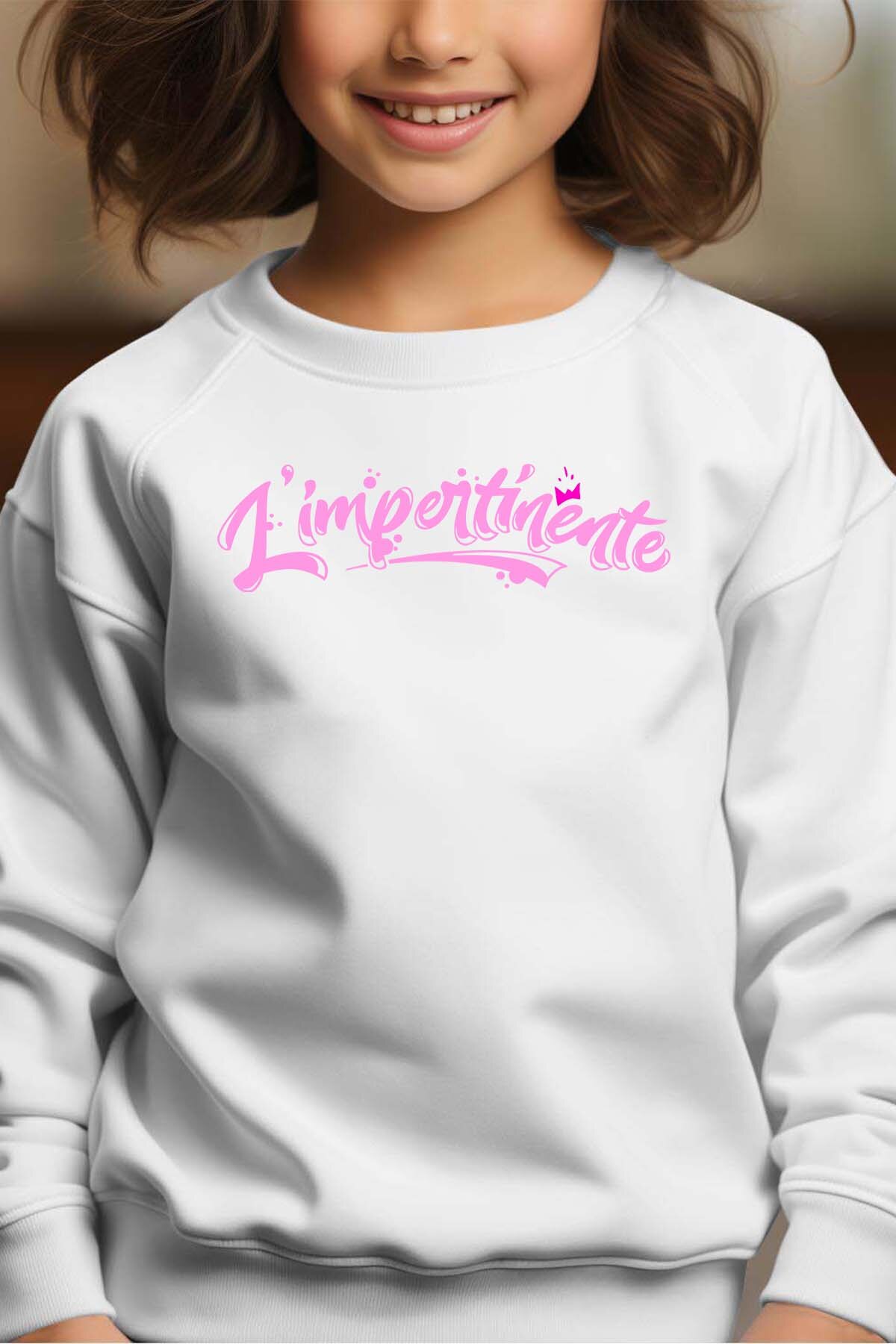 Großhändler I.A.L.D FRANCE - L'impertinente - Rundhals-Sweatshirt Mädchen