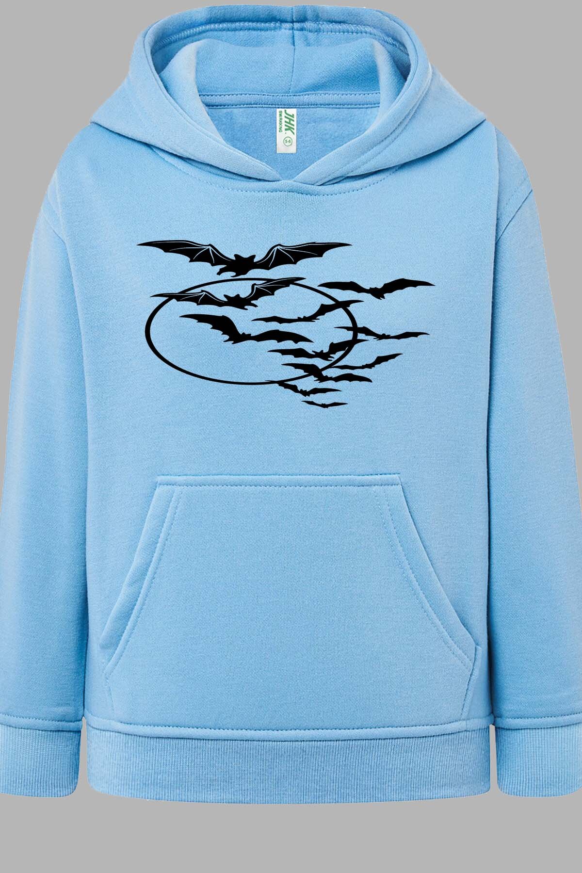 Grossiste I.A.L.D FRANCE - Bat moon halloween - Sweat Capuche Fille