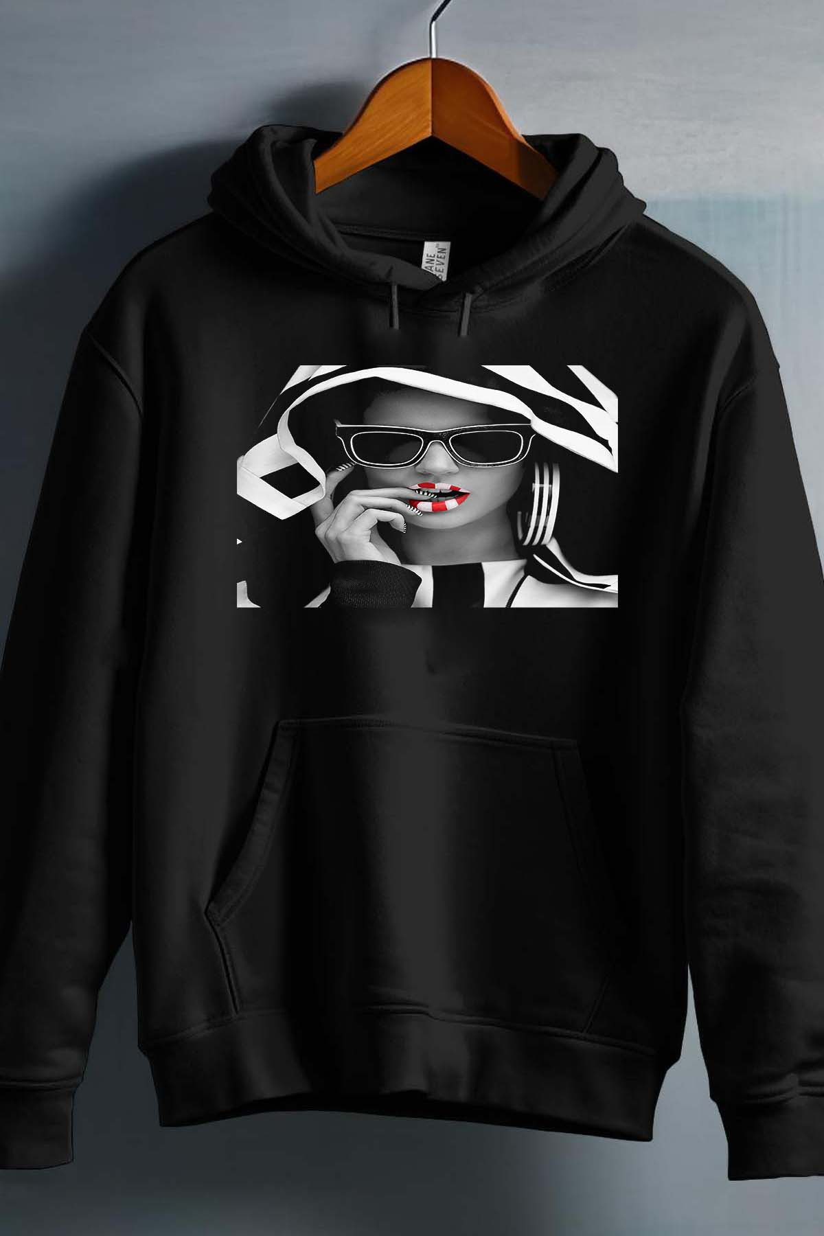 Grossiste I.A.L.D FRANCE - Lips - Sweat Capuche Fille