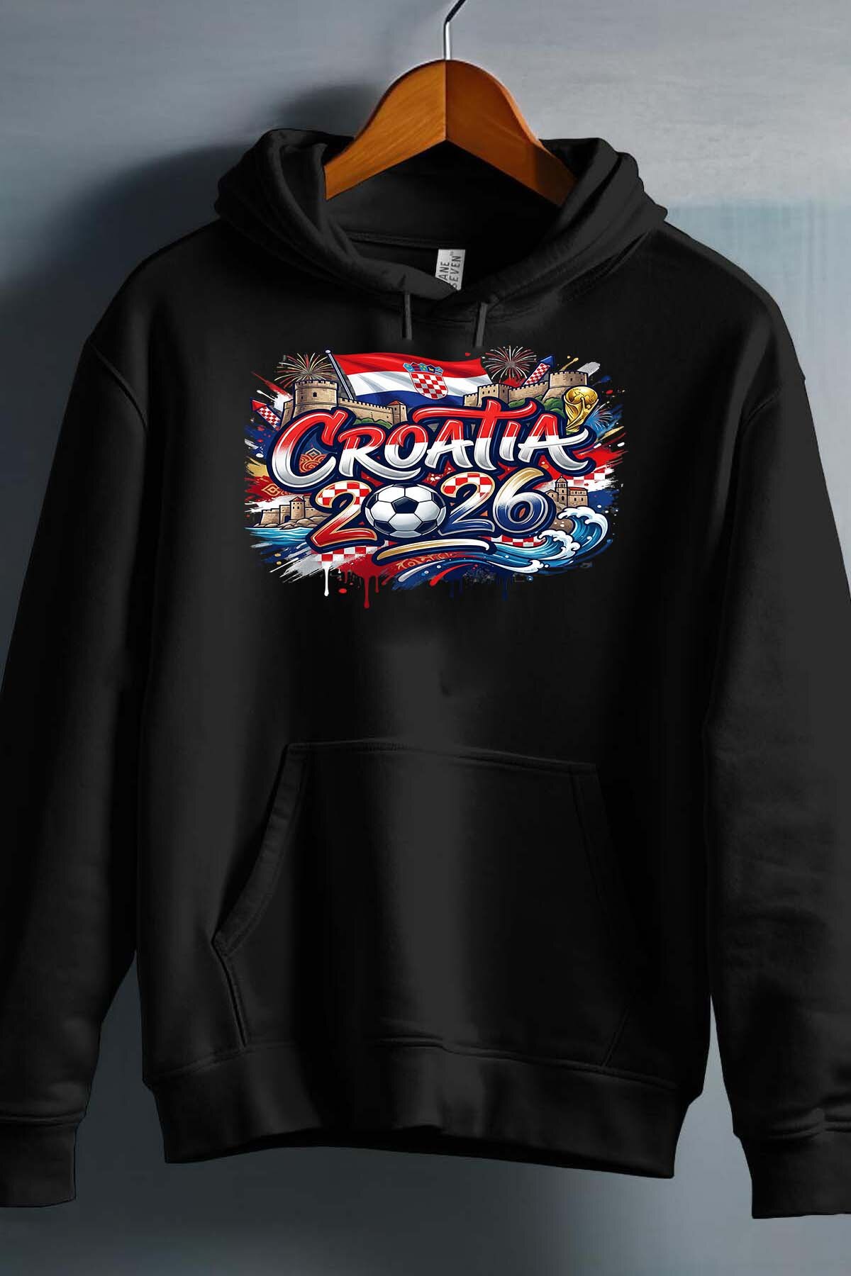 Grossiste I.A.L.D FRANCE - Cdm26 Croatia - Sweat Capuche Garçon