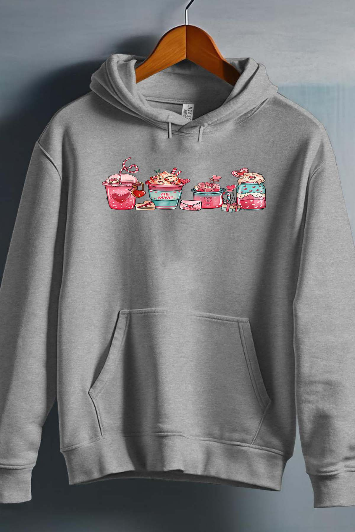 Grossiste I.A.L.D FRANCE - Be mine coffee - Sweat Capuche Fille