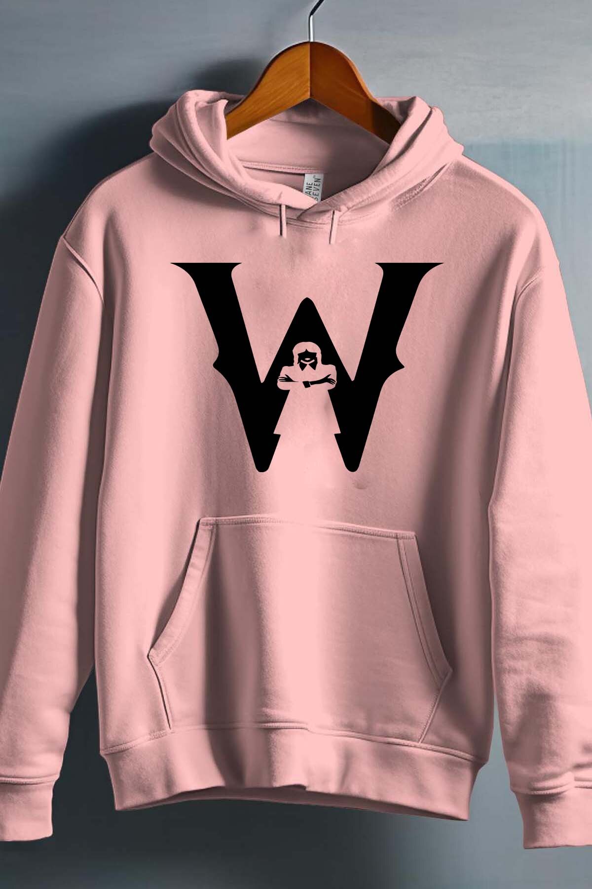 Grossiste I.A.L.D FRANCE - Majuscule Wednesday - Sweat Capuche Fille