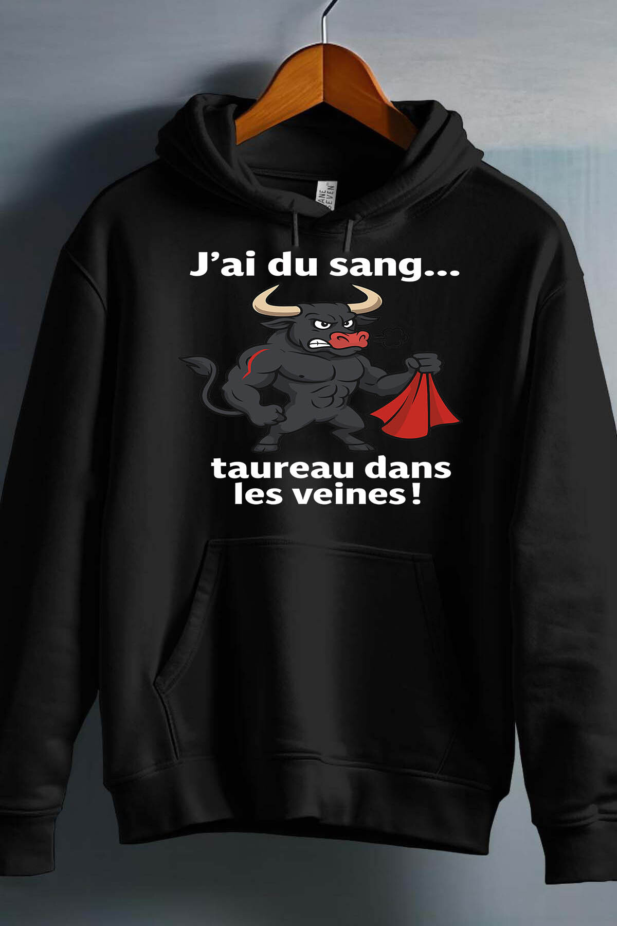 Wholesaler I.A.L.D FRANCE - sang taureau - Hooded sweatshirt Boy