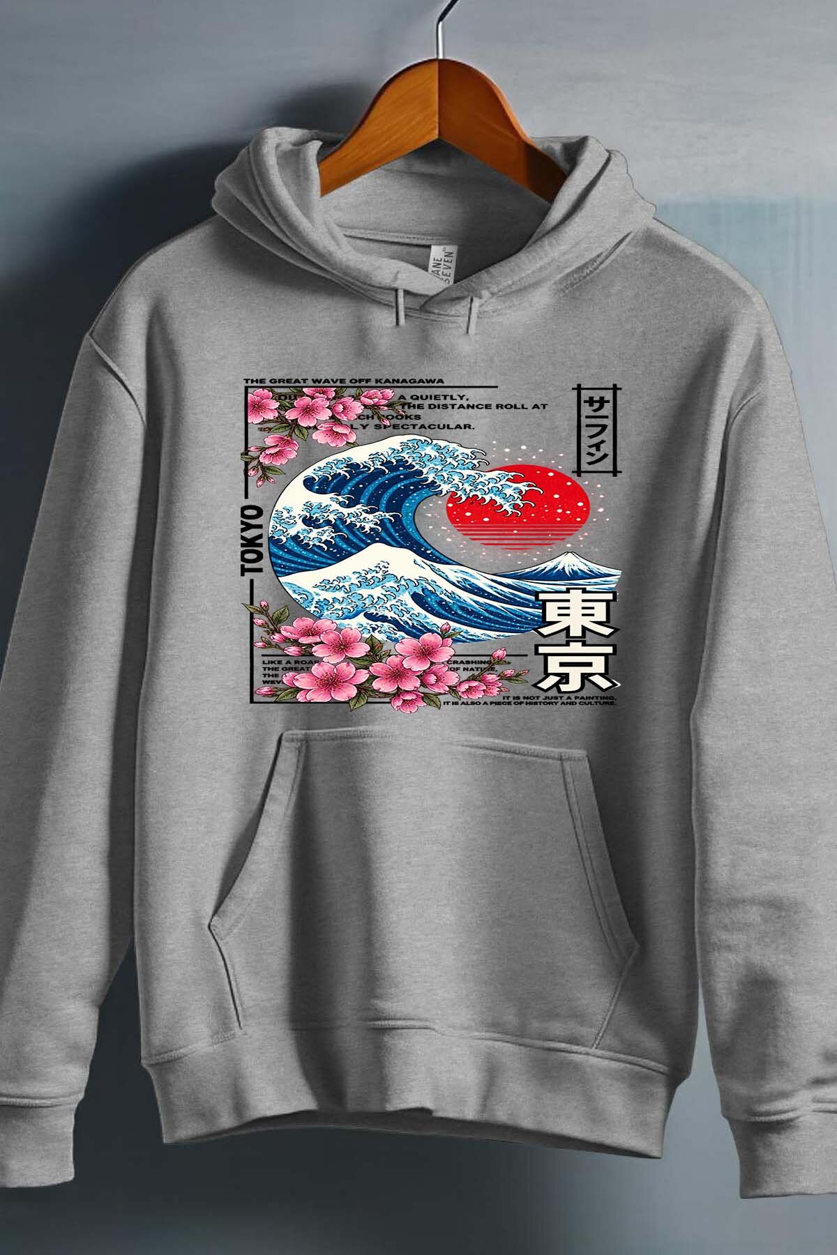 Grossiste I.A.L.D FRANCE - Hokkaido Great Wave - Sweat Capuche Garçon