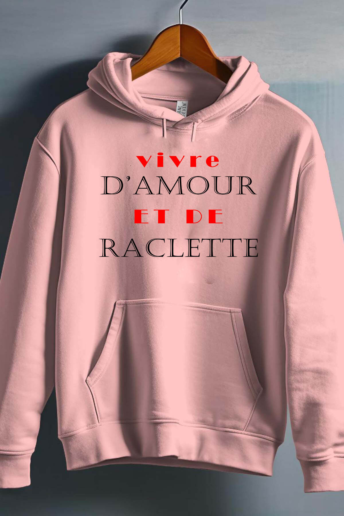 Wholesaler I.A.L.D FRANCE - Amour Raclette - Hooded sweatshirt Girl