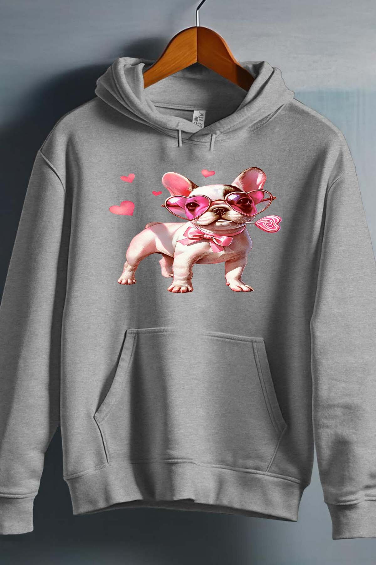 Großhändler I.A.L.D FRANCE - Lunette French Bulldog - Kapuzenpullover Mädchen