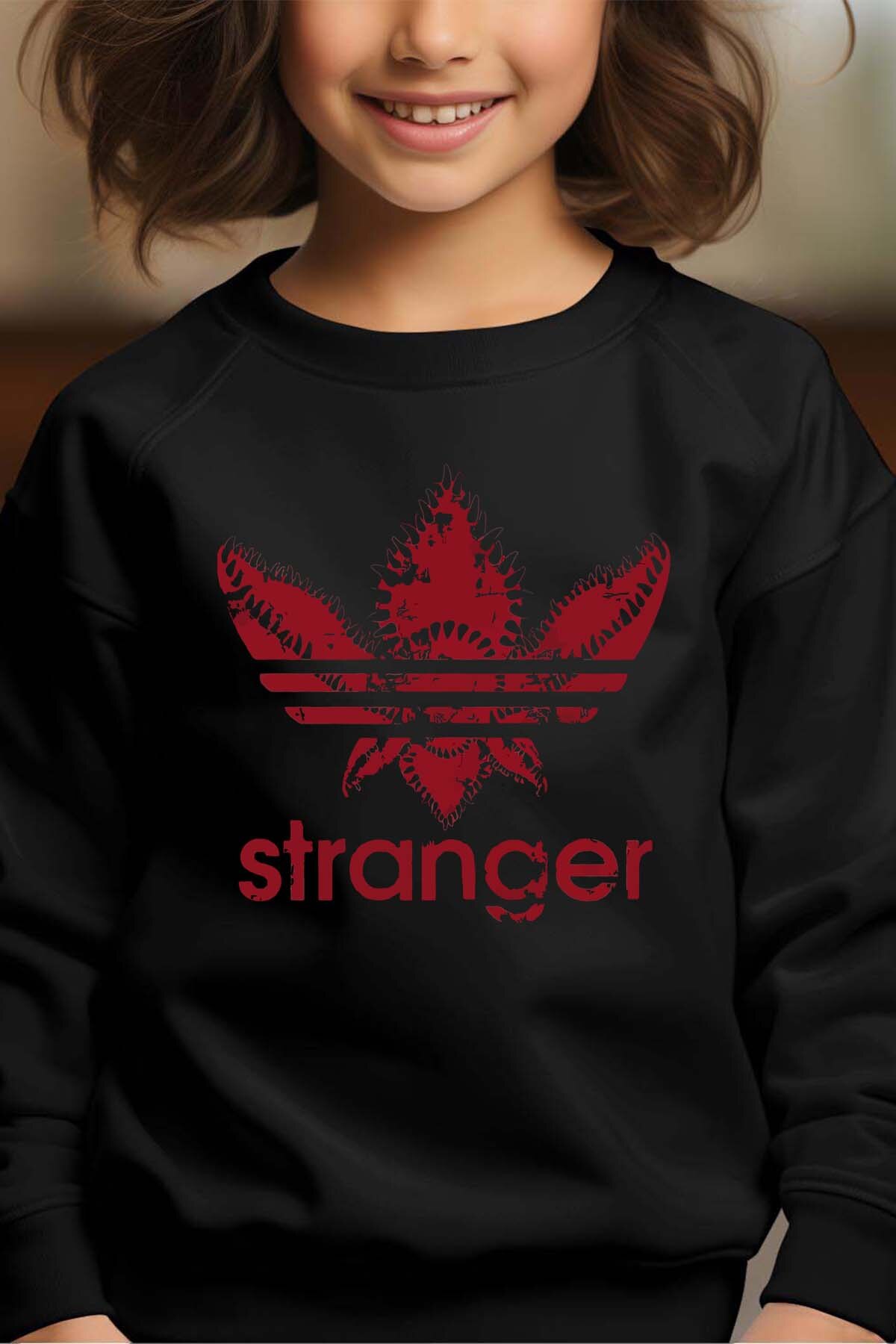 Grossista I.A.L.D FRANCE - AdiStranger Rosso - Felpa girocollo Ragazza
