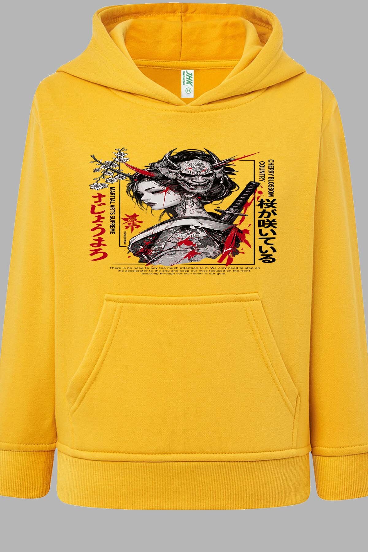 Wholesaler I.A.L.D FRANCE - Oni Warrior crane - Hooded sweatshirt Girl