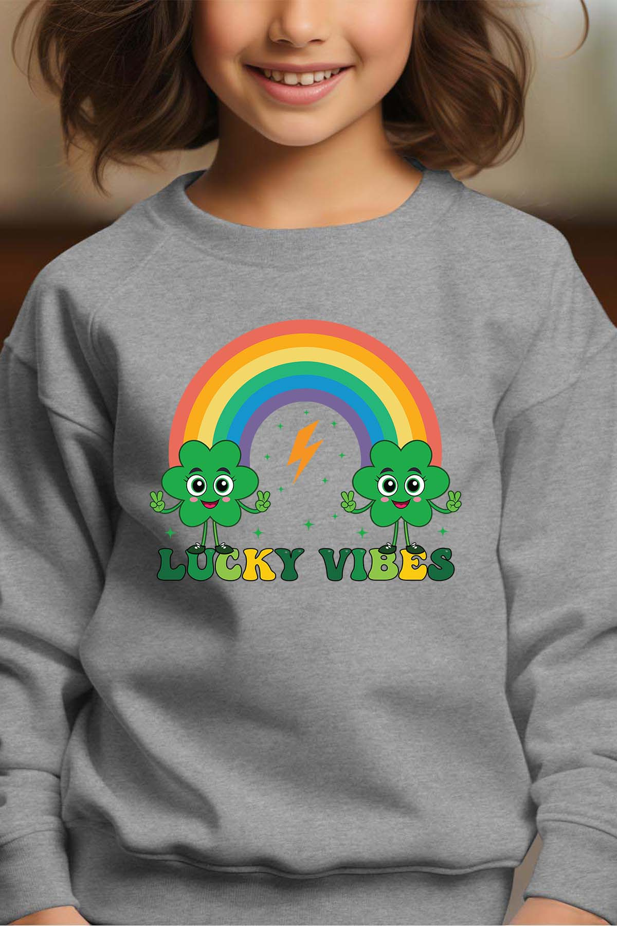 Mayorista I.A.L.D FRANCE - Vibes de la suerte - Swein Girl Sweatshirt