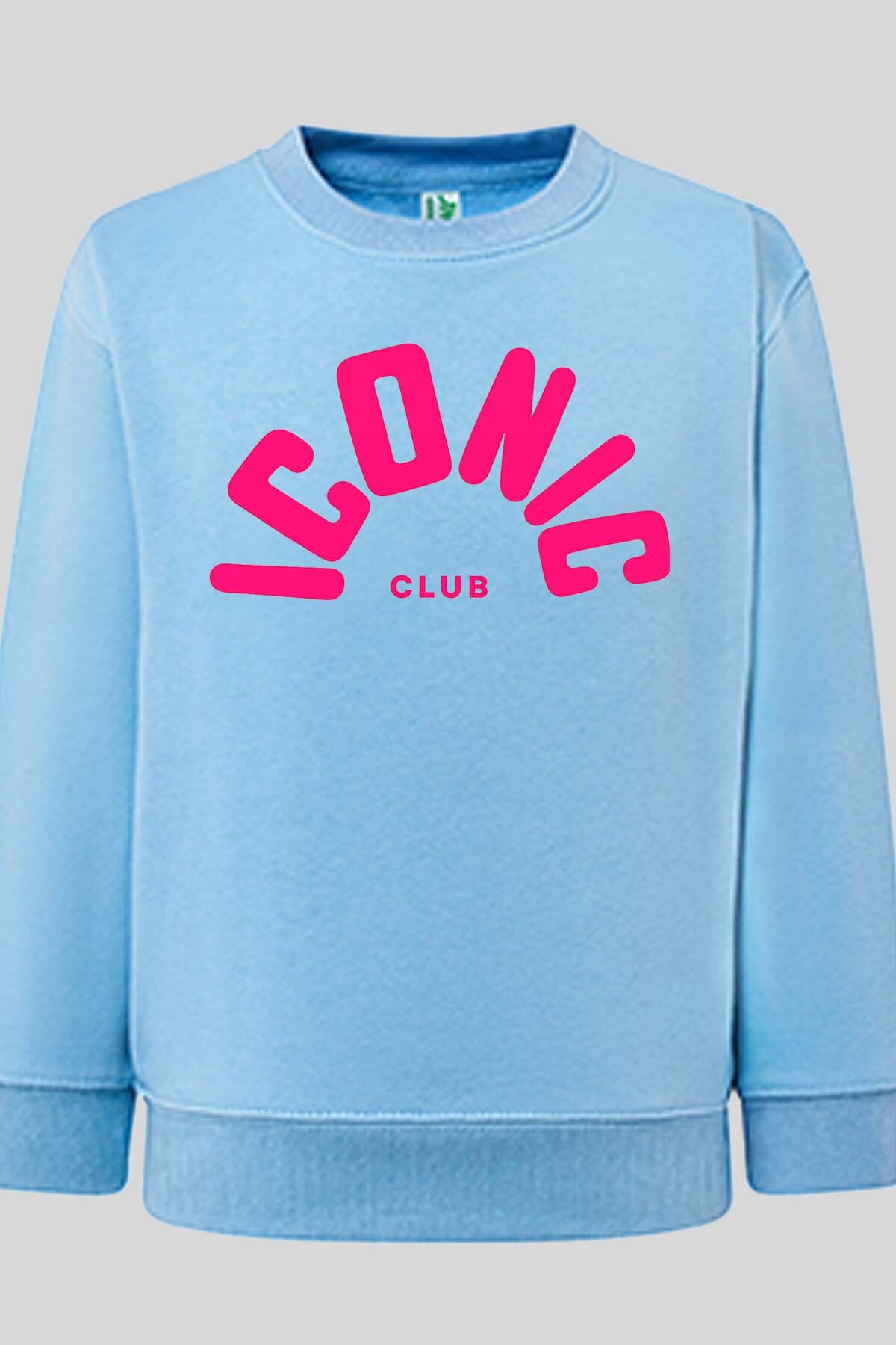 Grossiste I.A.L.D FRANCE - Iconic Club - Sweat Col Rond Fille